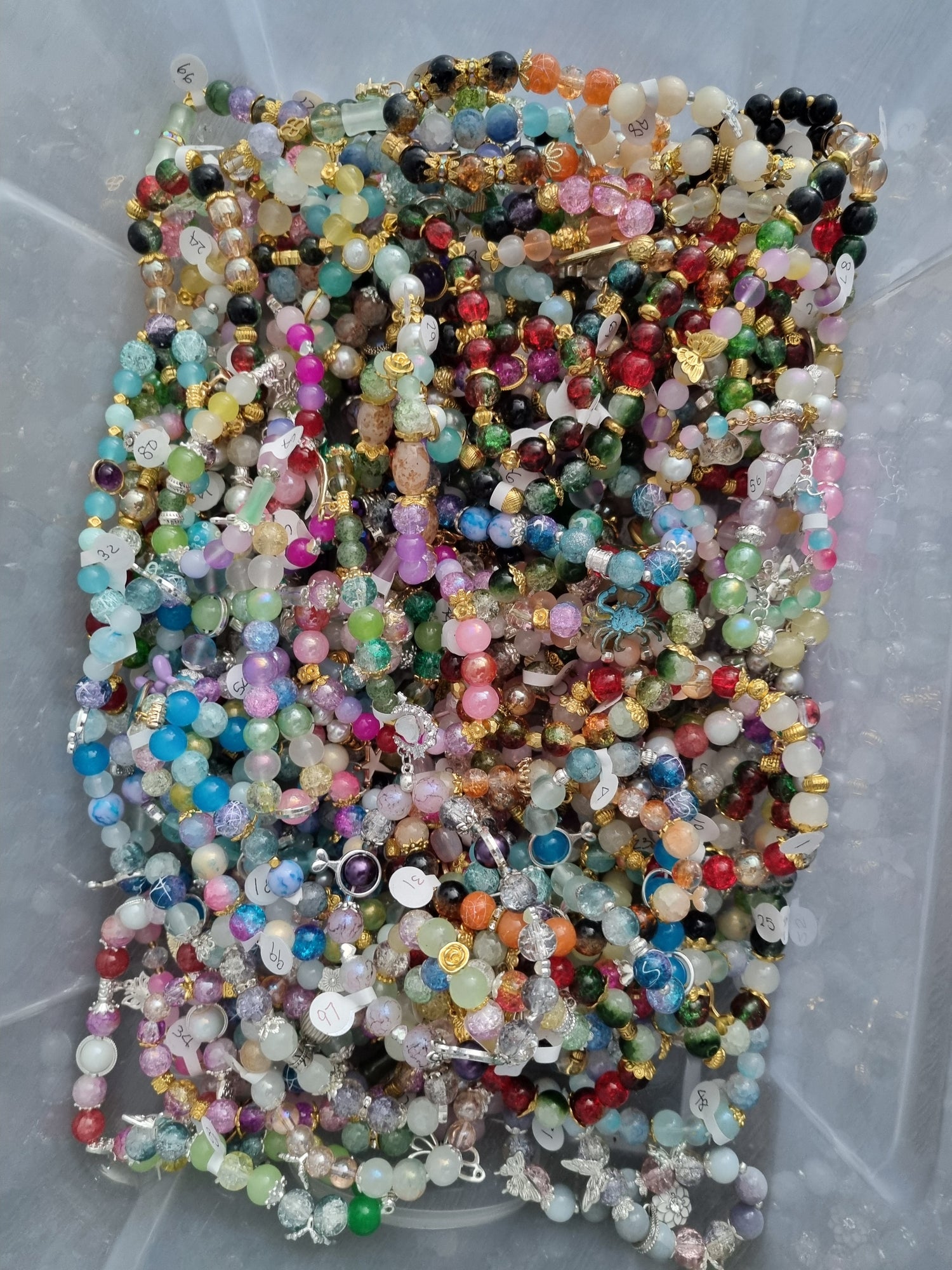 $3 Glass Bead Bracelets - Bracelets of the Day