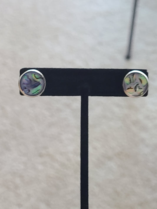 Abalone Stud Earring