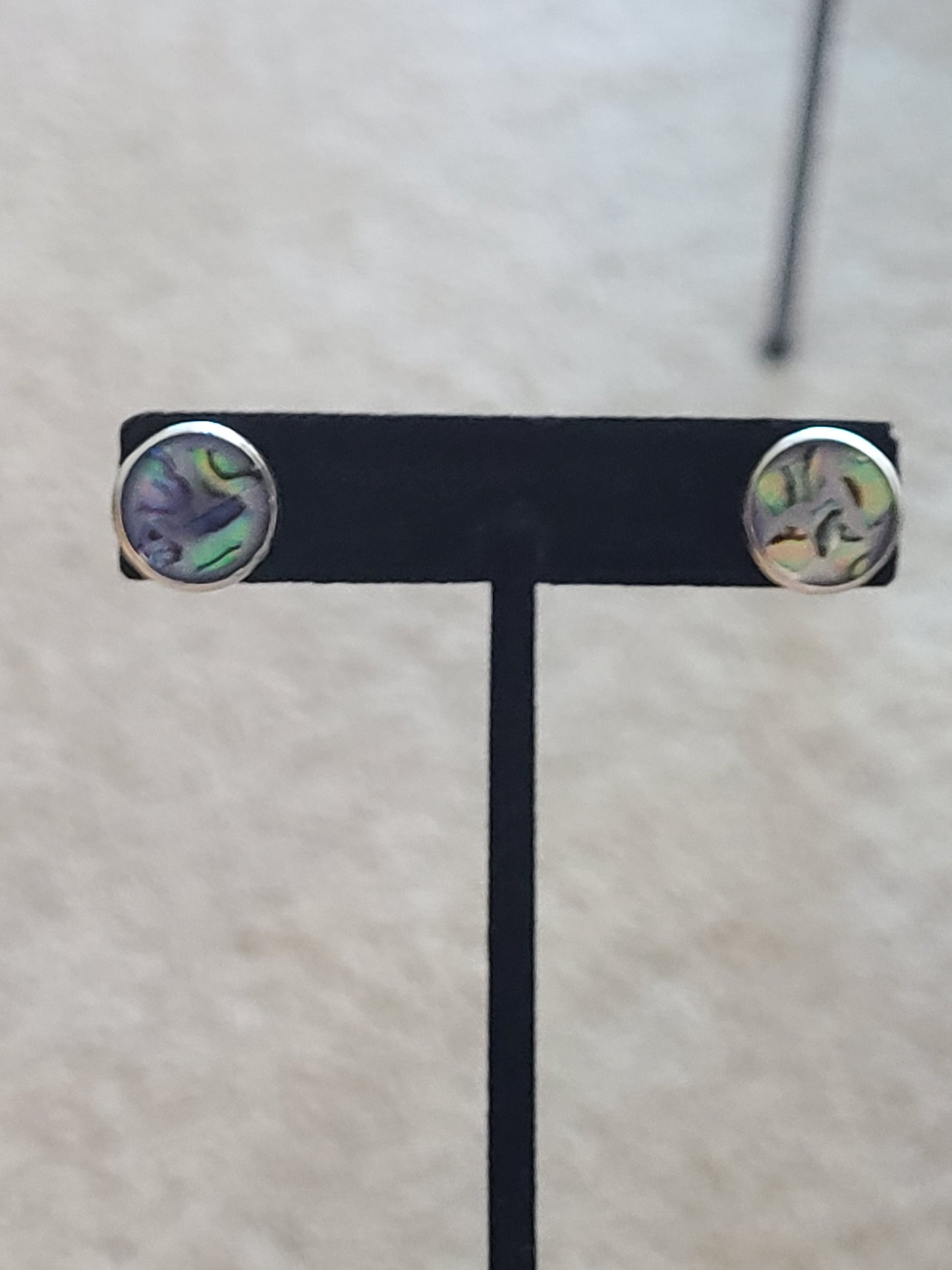 Abalone Stud Earring