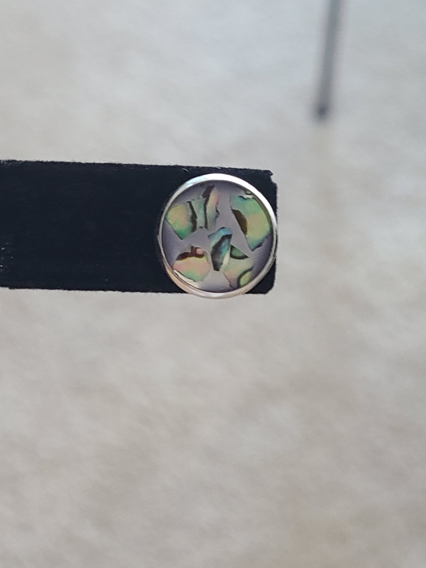 Abalone Stud Earring