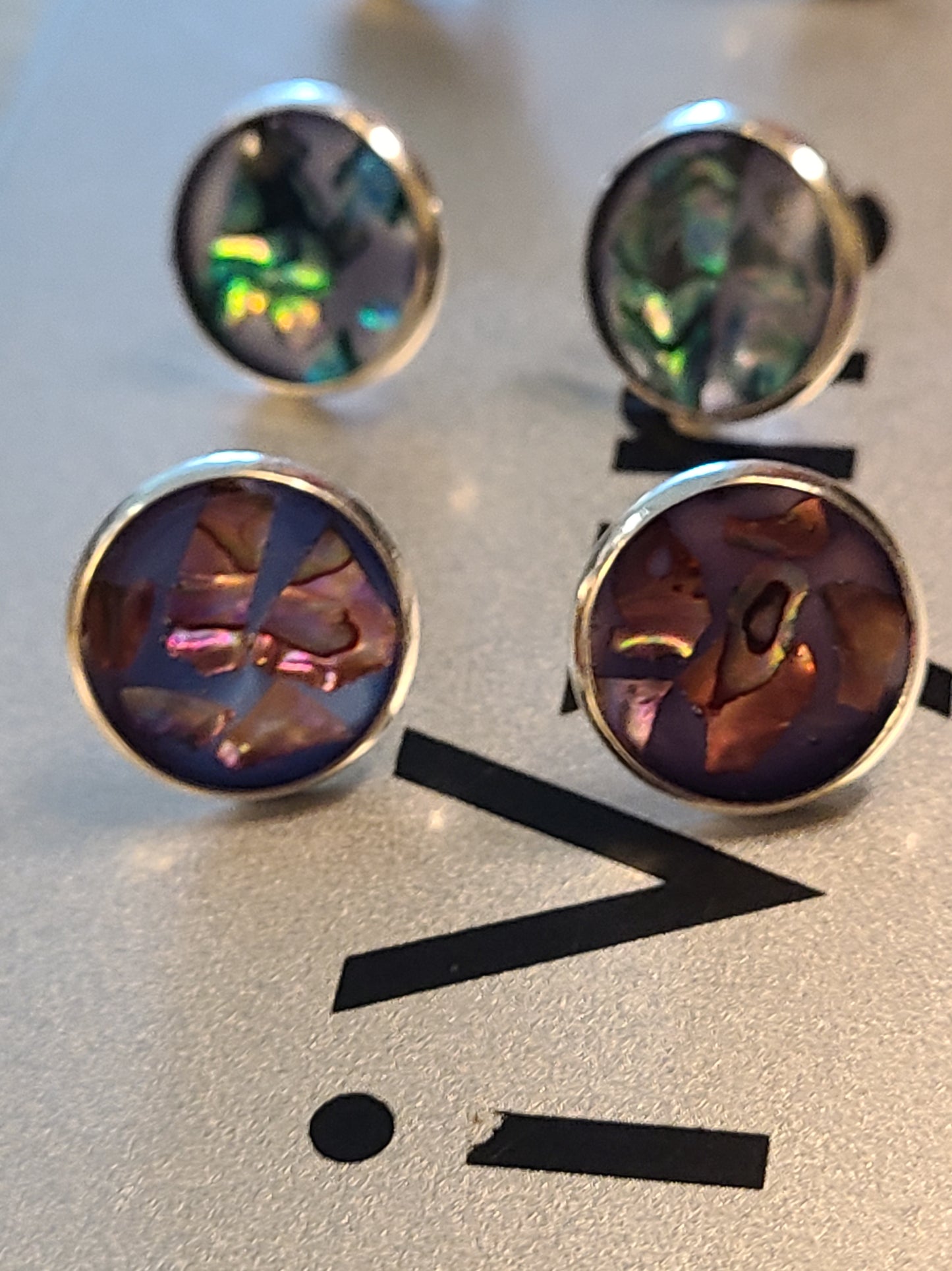 Abalone Stud Earring