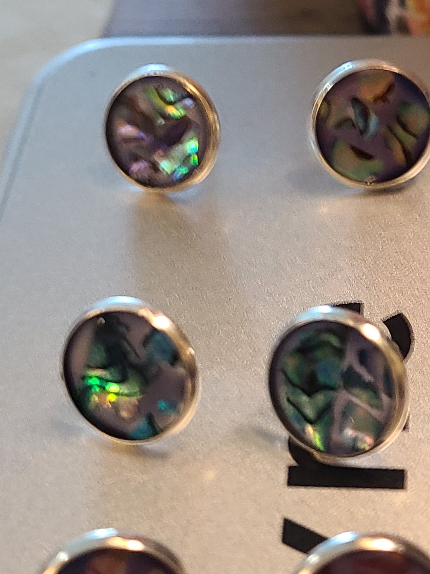 Abalone Stud Earring