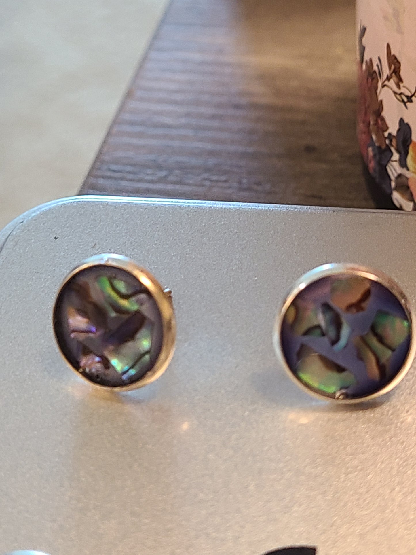 Abalone Stud Earring