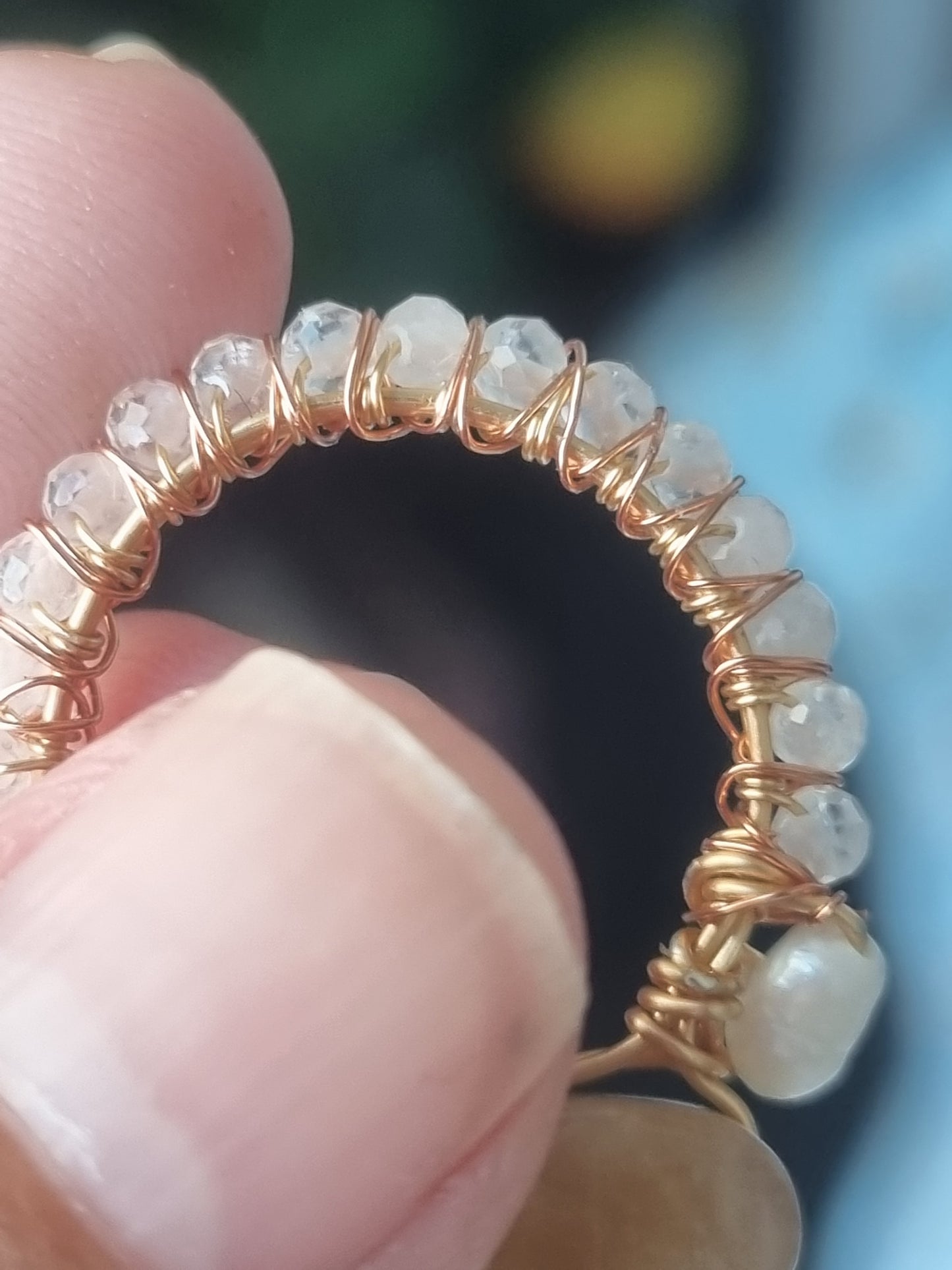 Yellow Moonstone Star