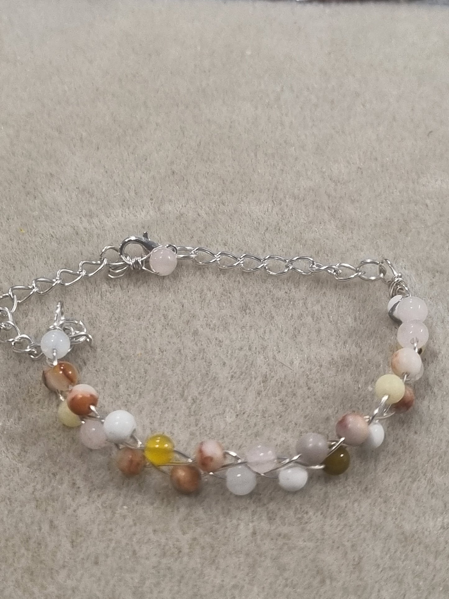 Braided Stone Bangles