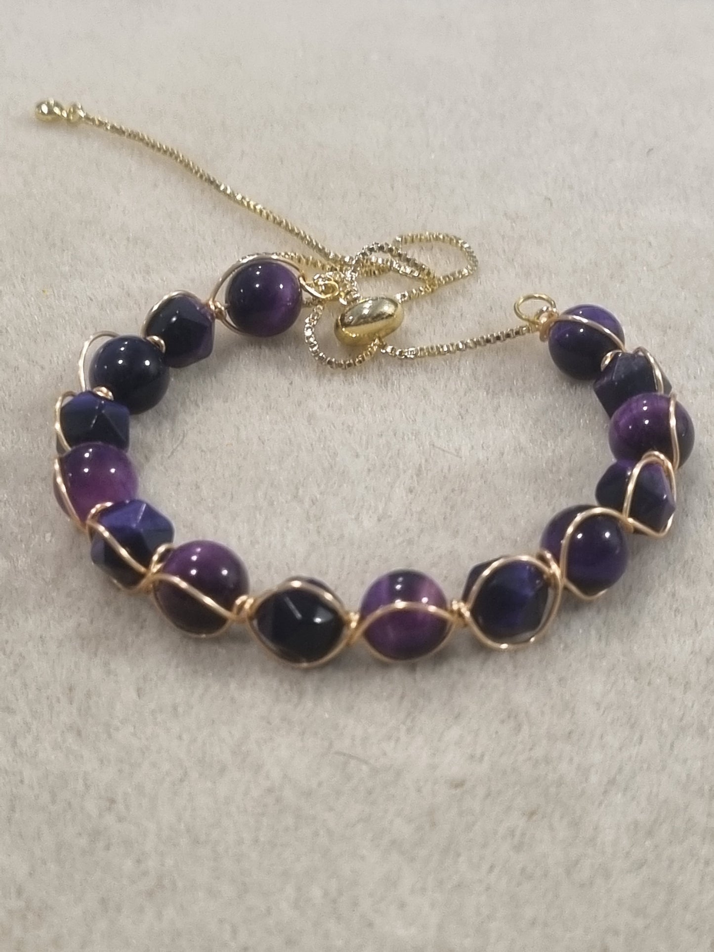 Braided Stone Bangles