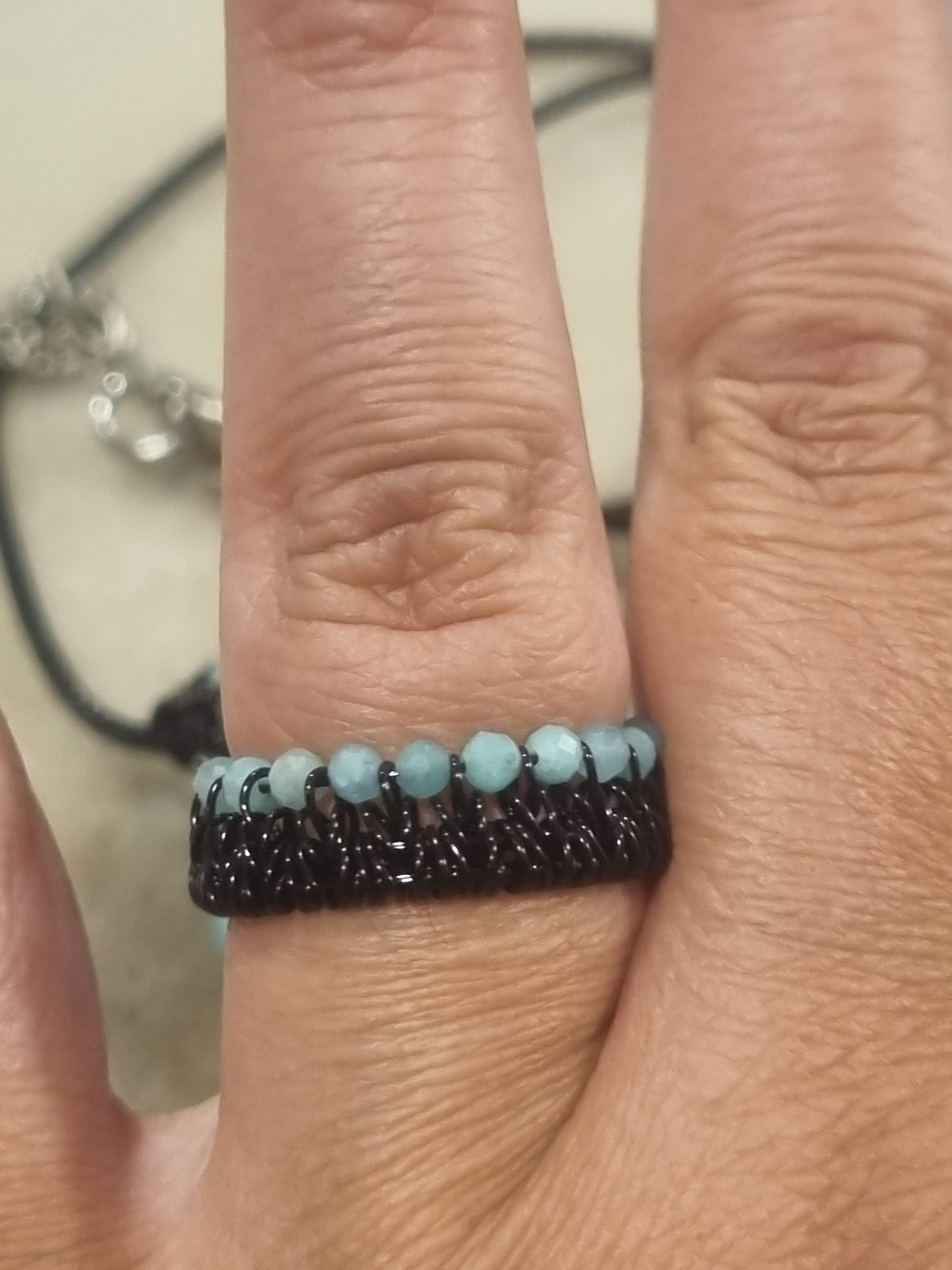 Blue Moon - Size 7 Ring