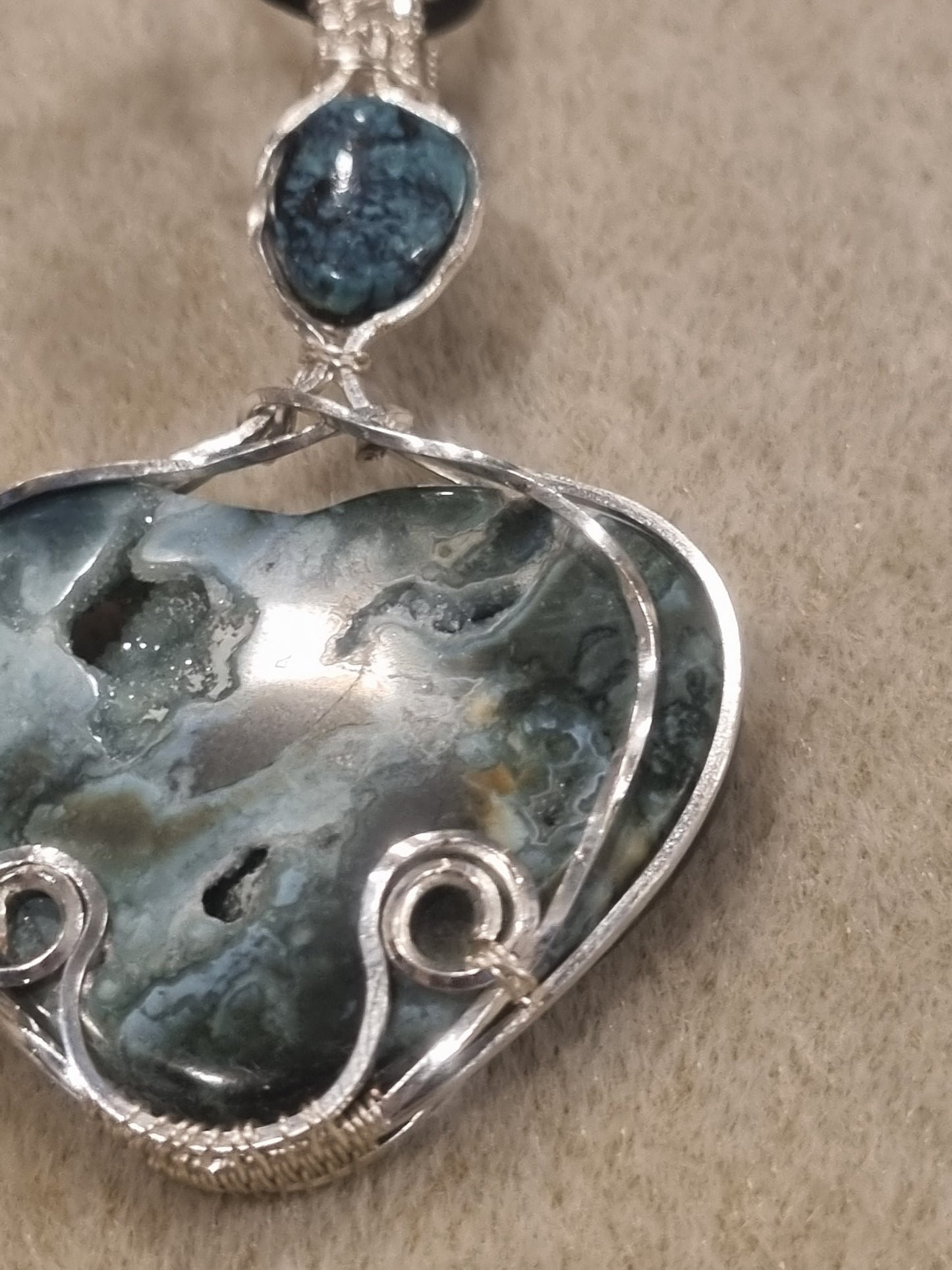 Agate and Chinese Turquoise