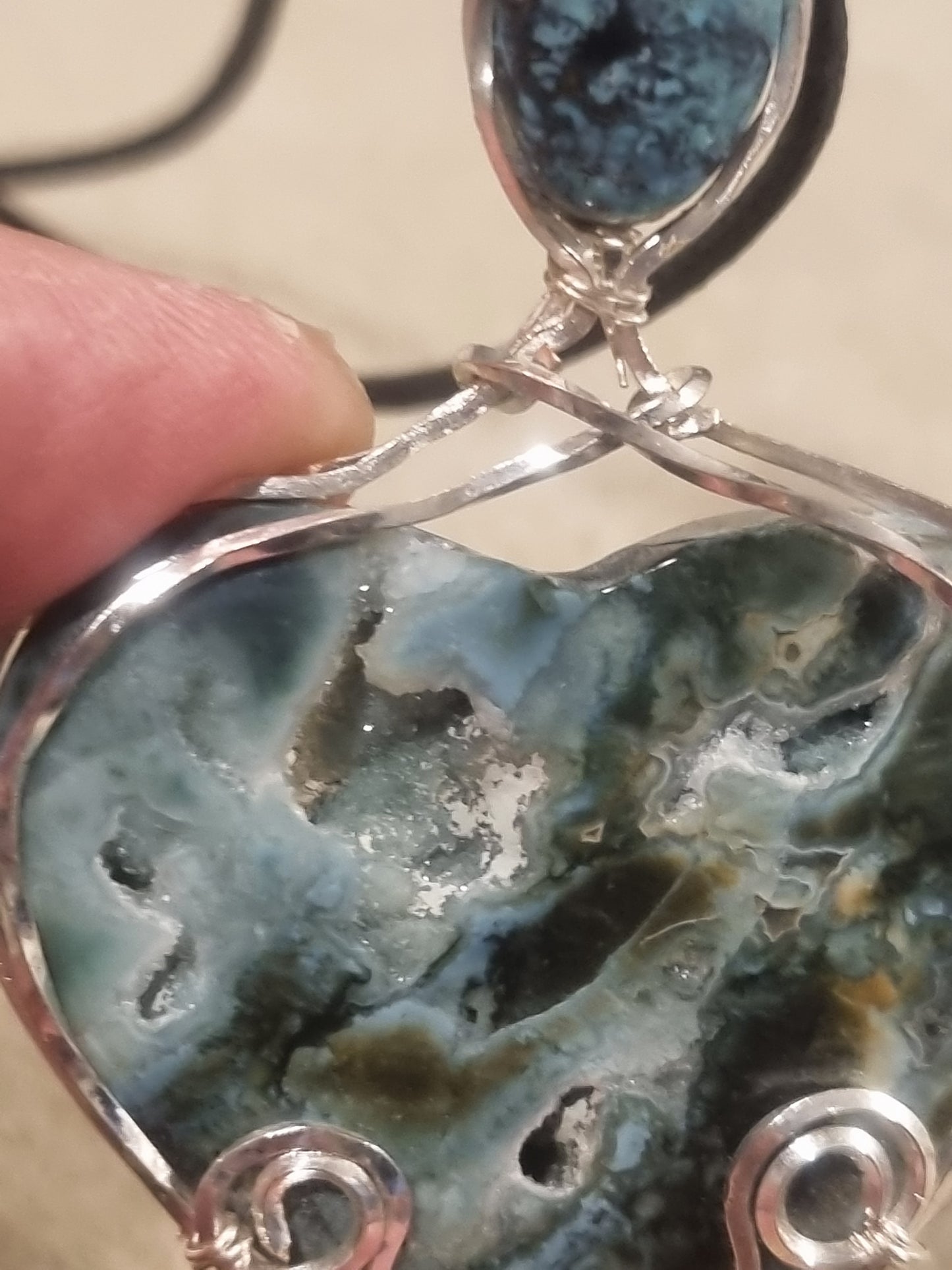 Agate and Chinese Turquoise