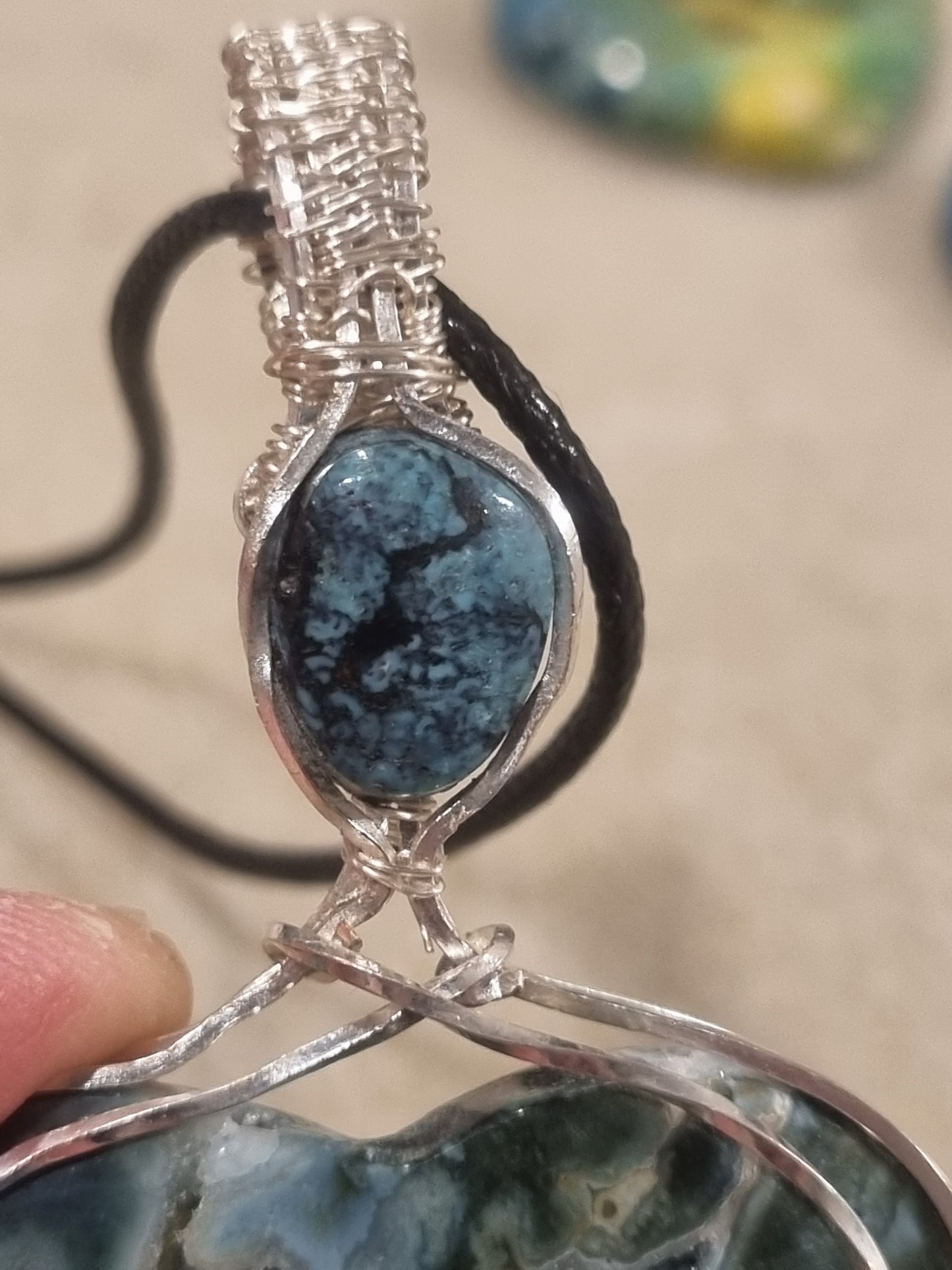 Agate and Chinese Turquoise