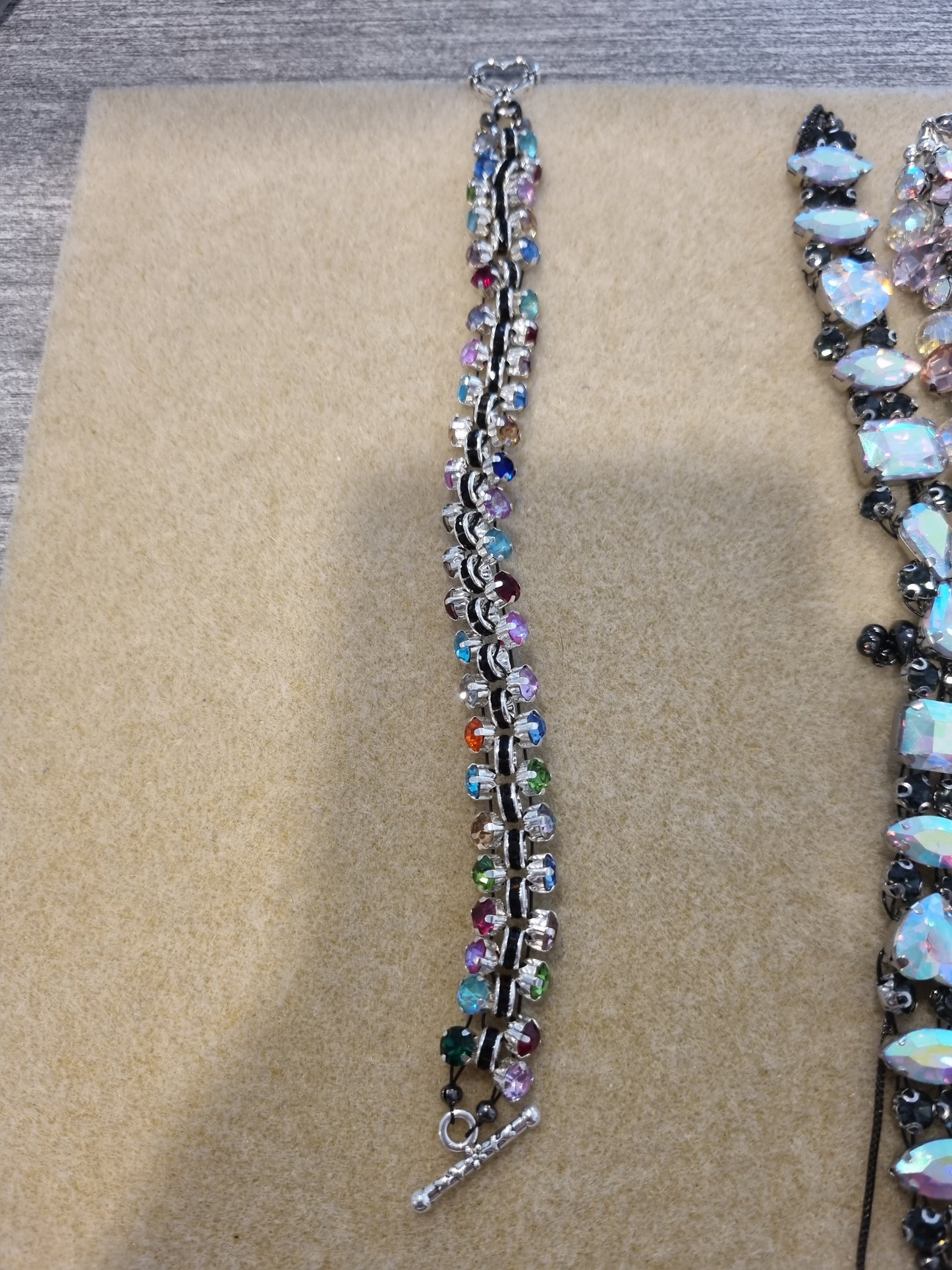 Glass Rhinestone Bangles