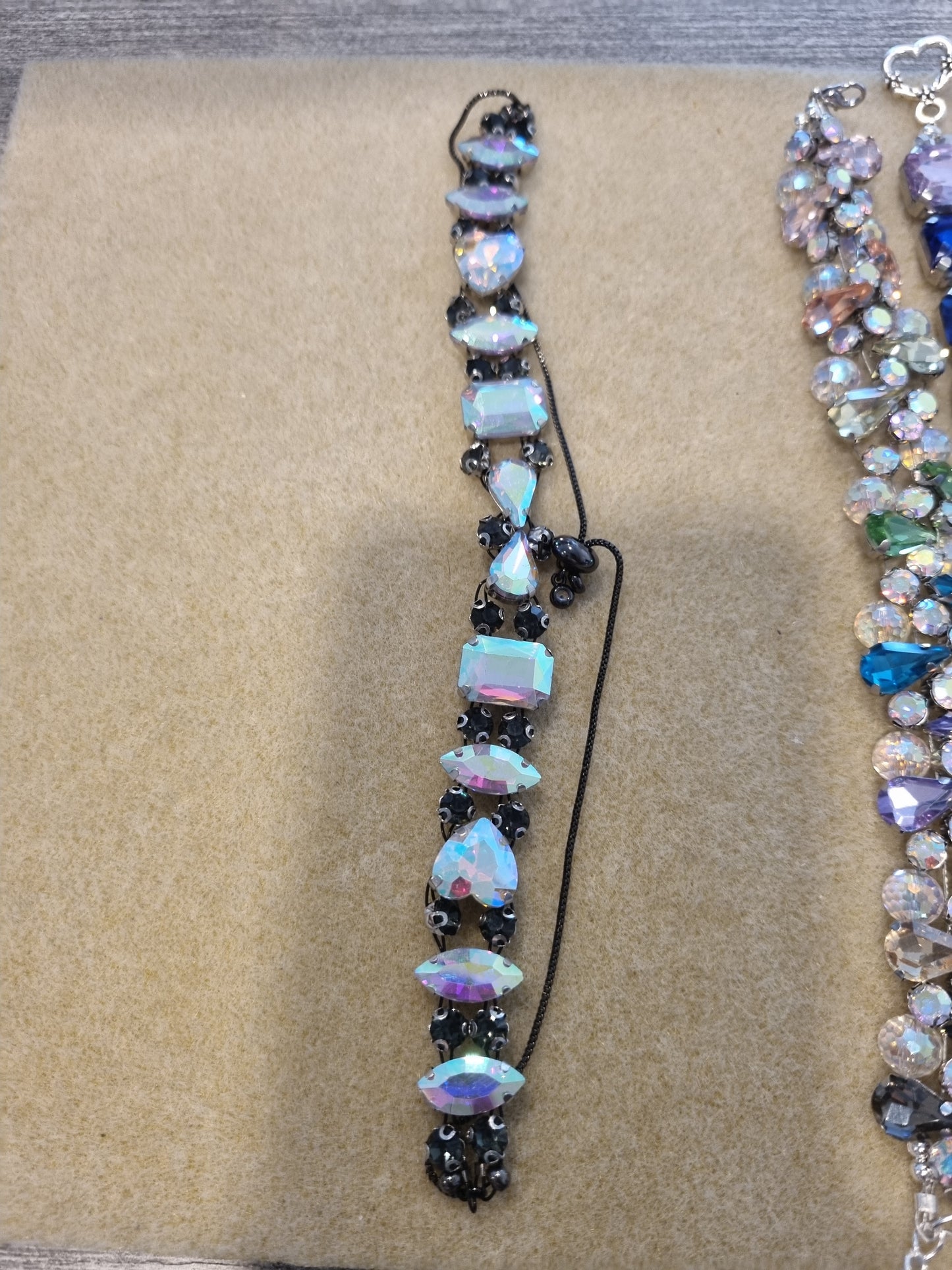 Glass Rhinestone Bangles