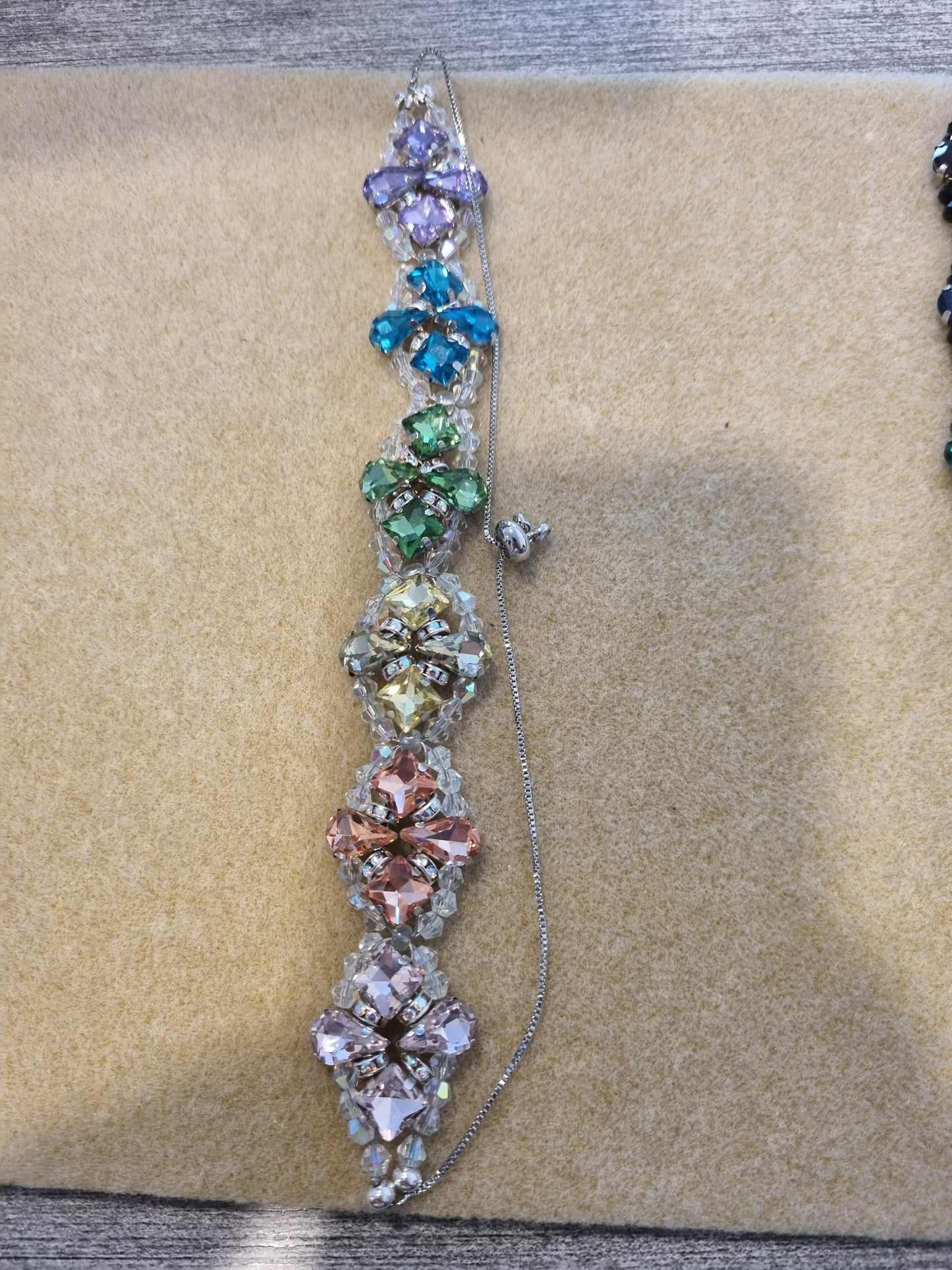 Glass Rhinestone Bangles