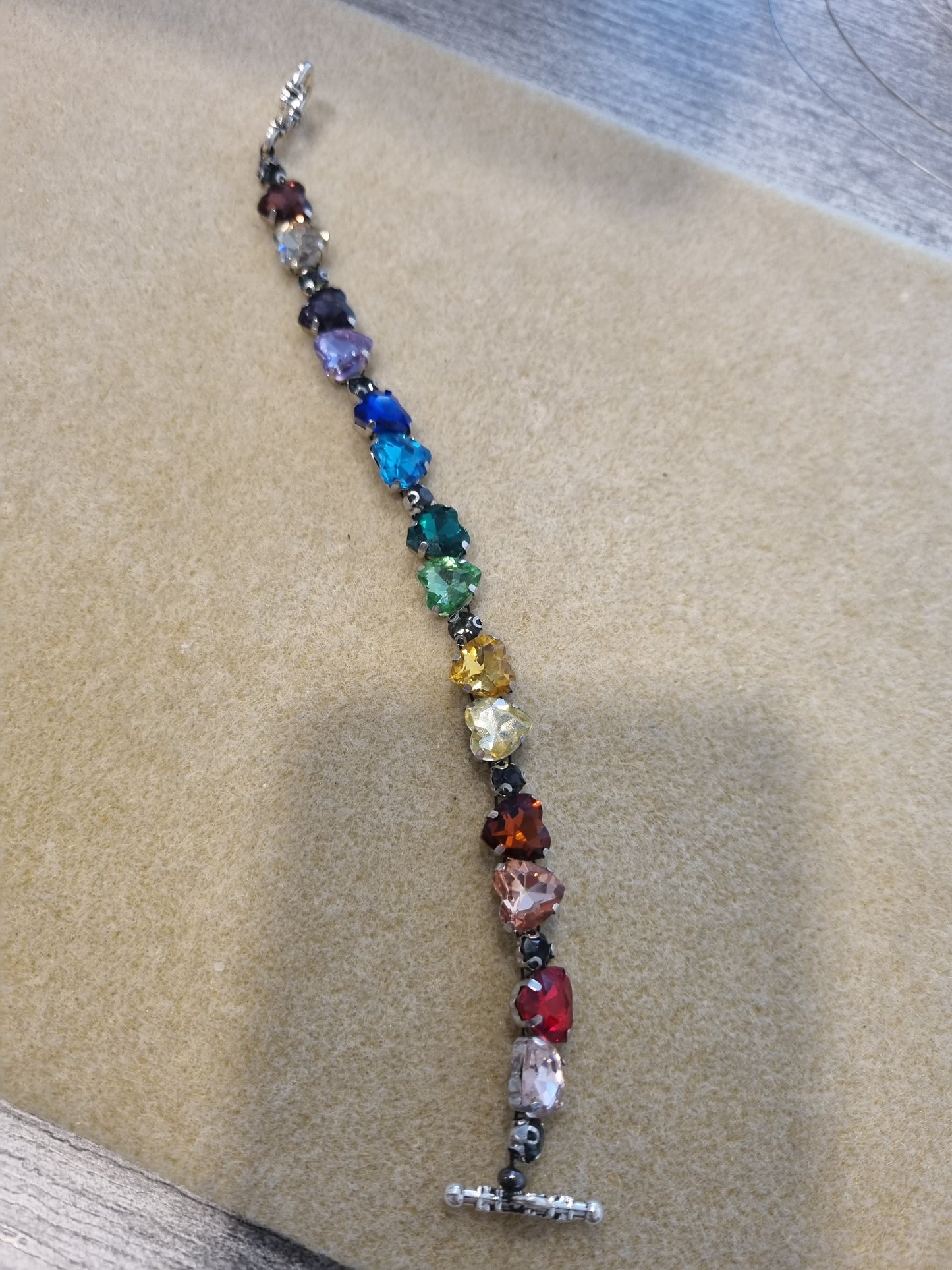 Glass Rhinestone Bangles