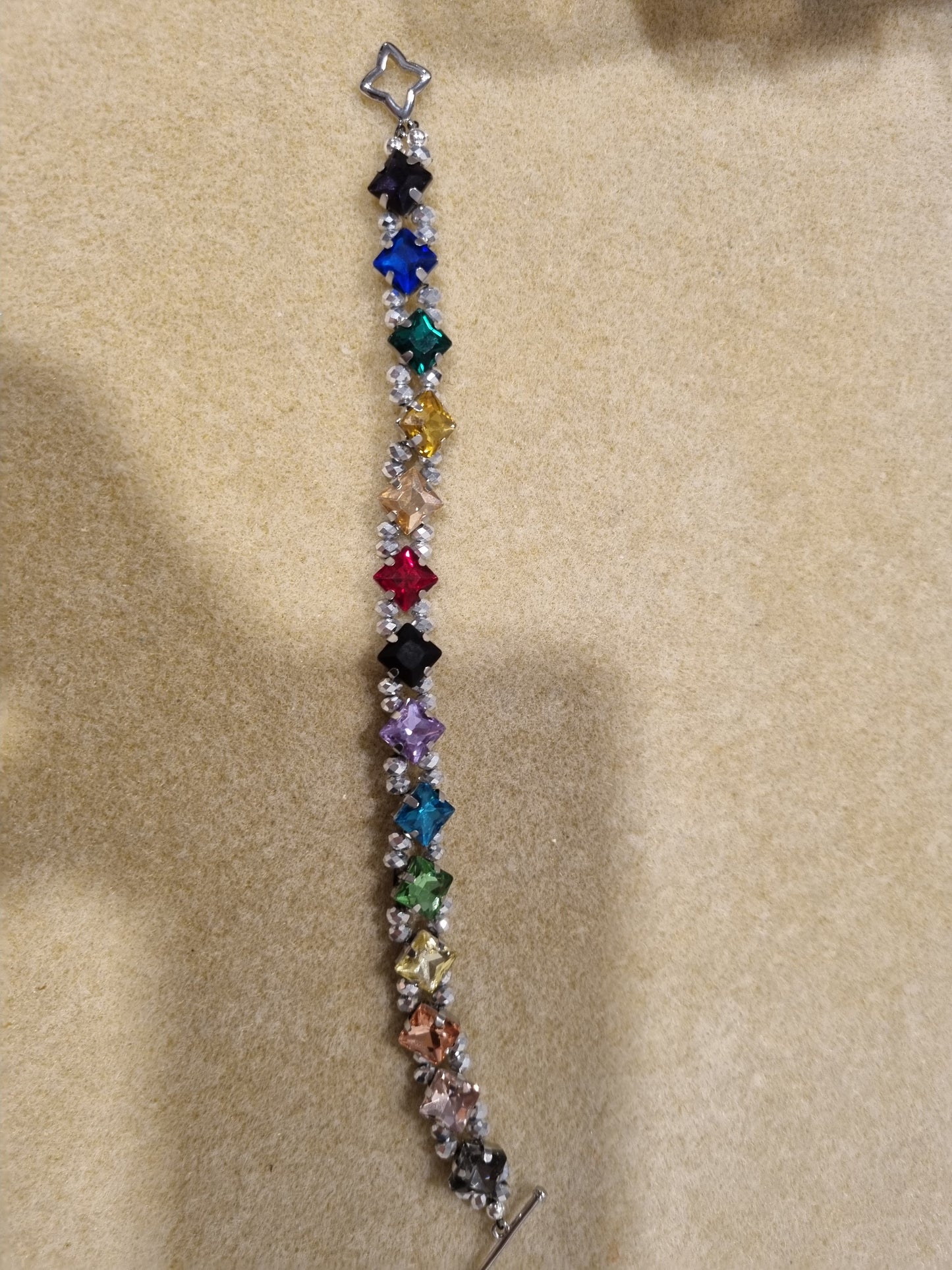 Glass Rhinestone Bangles