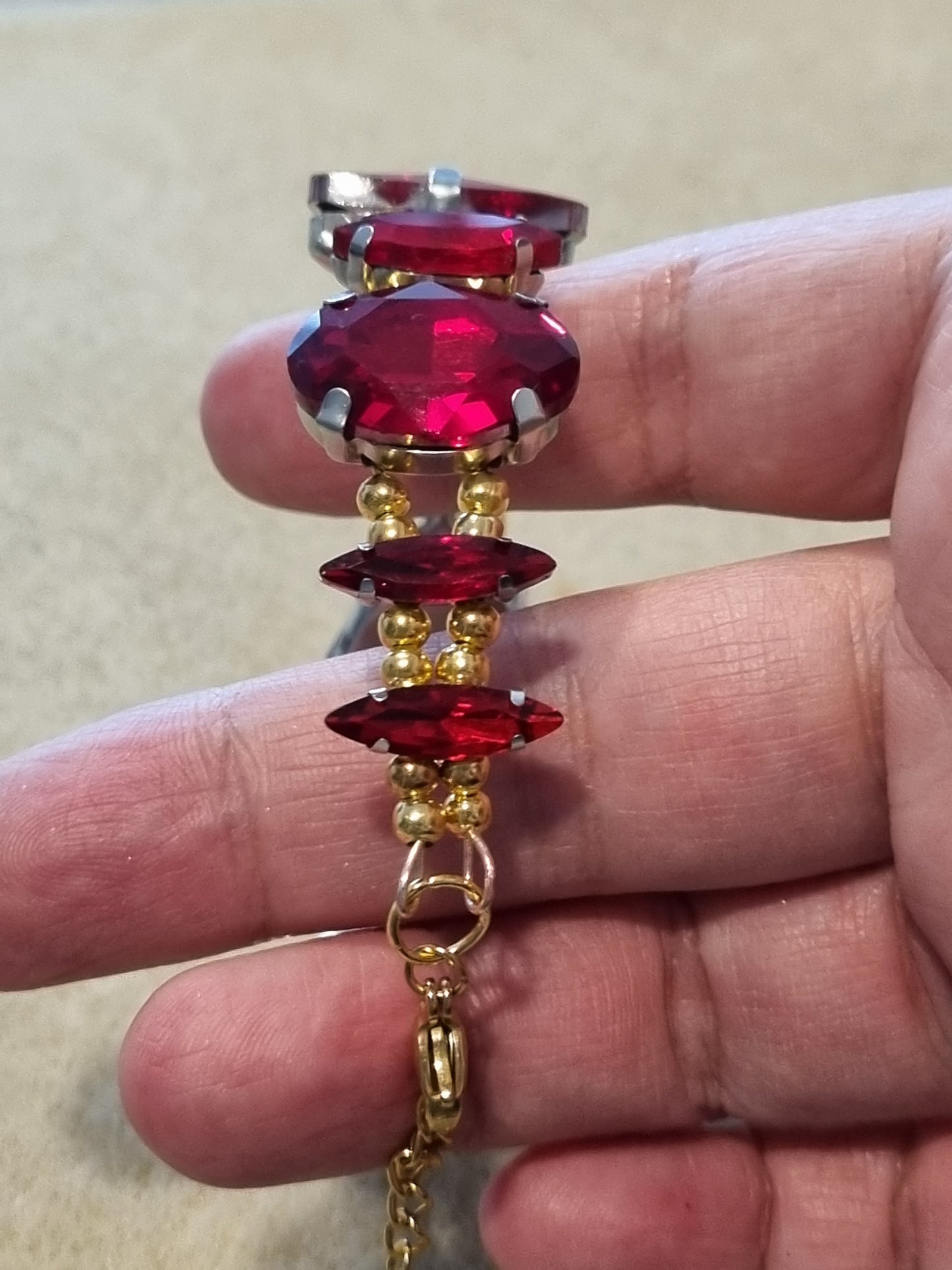 Glass Rhinestone Bangles