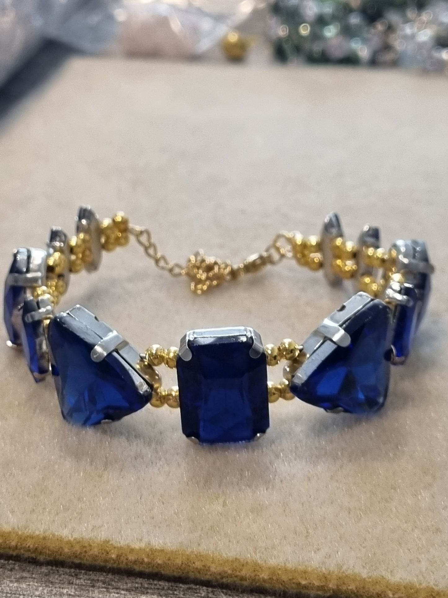 Glass Rhinestone Bangles