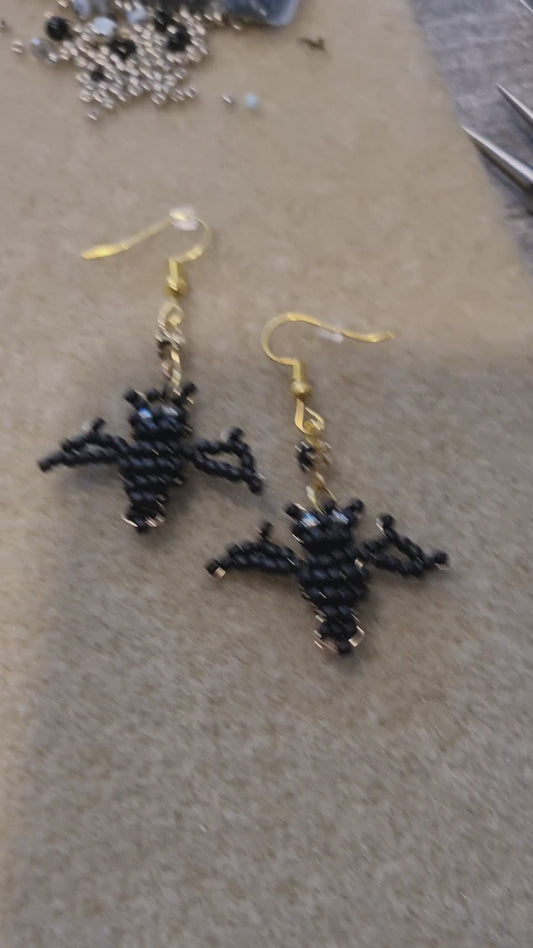 Bat Earrings