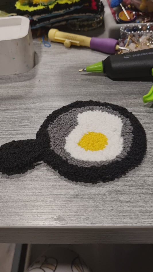 Frying Pan with Egg