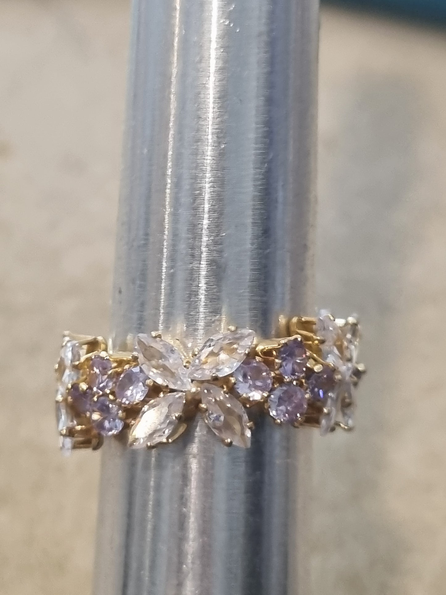 Beaded Crystal Rings