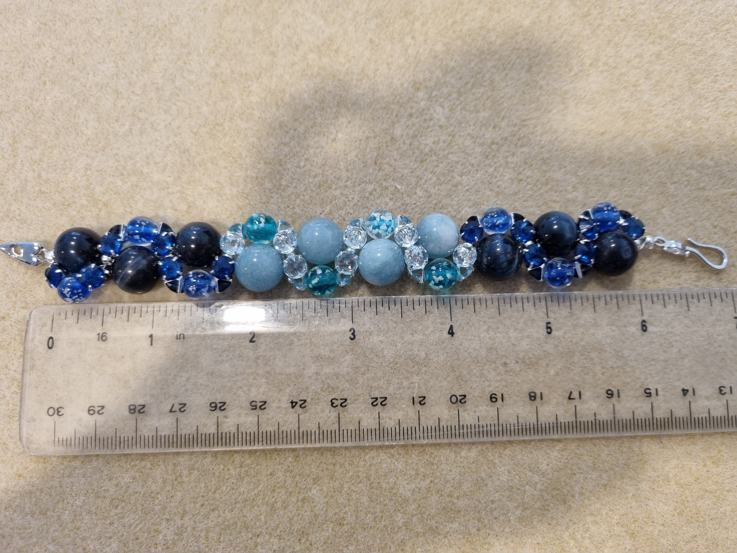 Crystal and Stone Bracelets