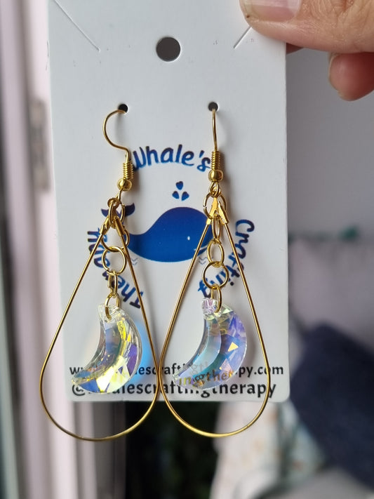 Moon Suncatcher Earrings