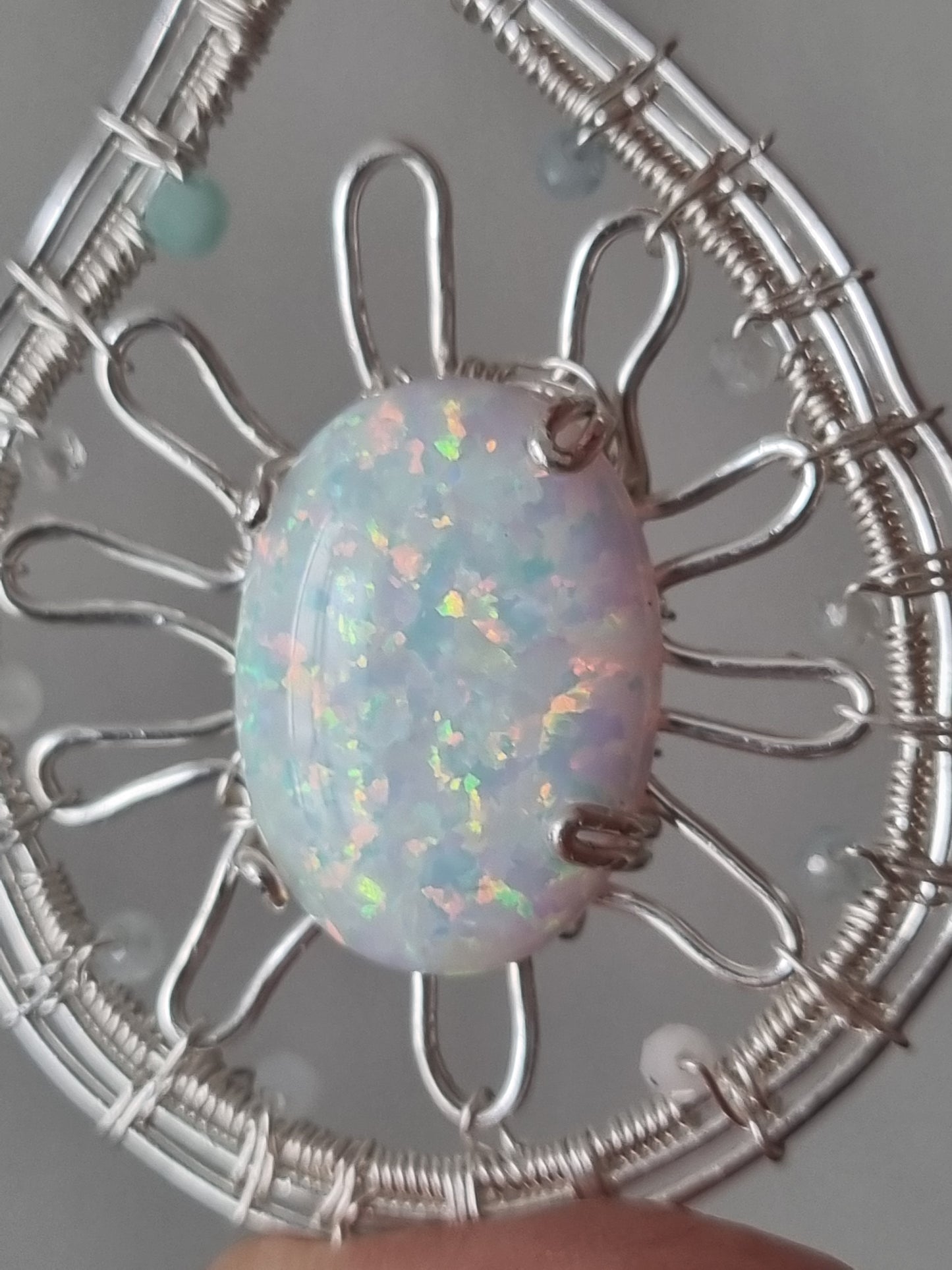 Star Rise Opal Pendant