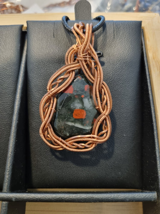 Bloodstone Pendant