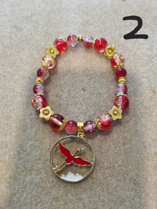 $3 Glass Bead Bracelets