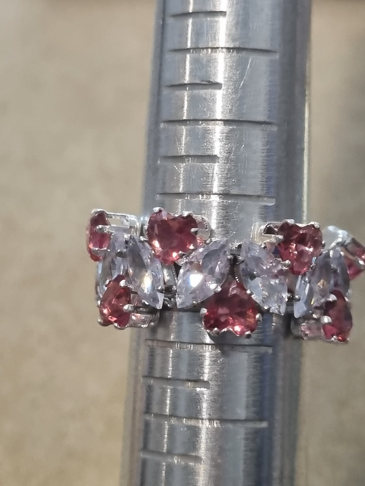 Beaded Crystal Rings