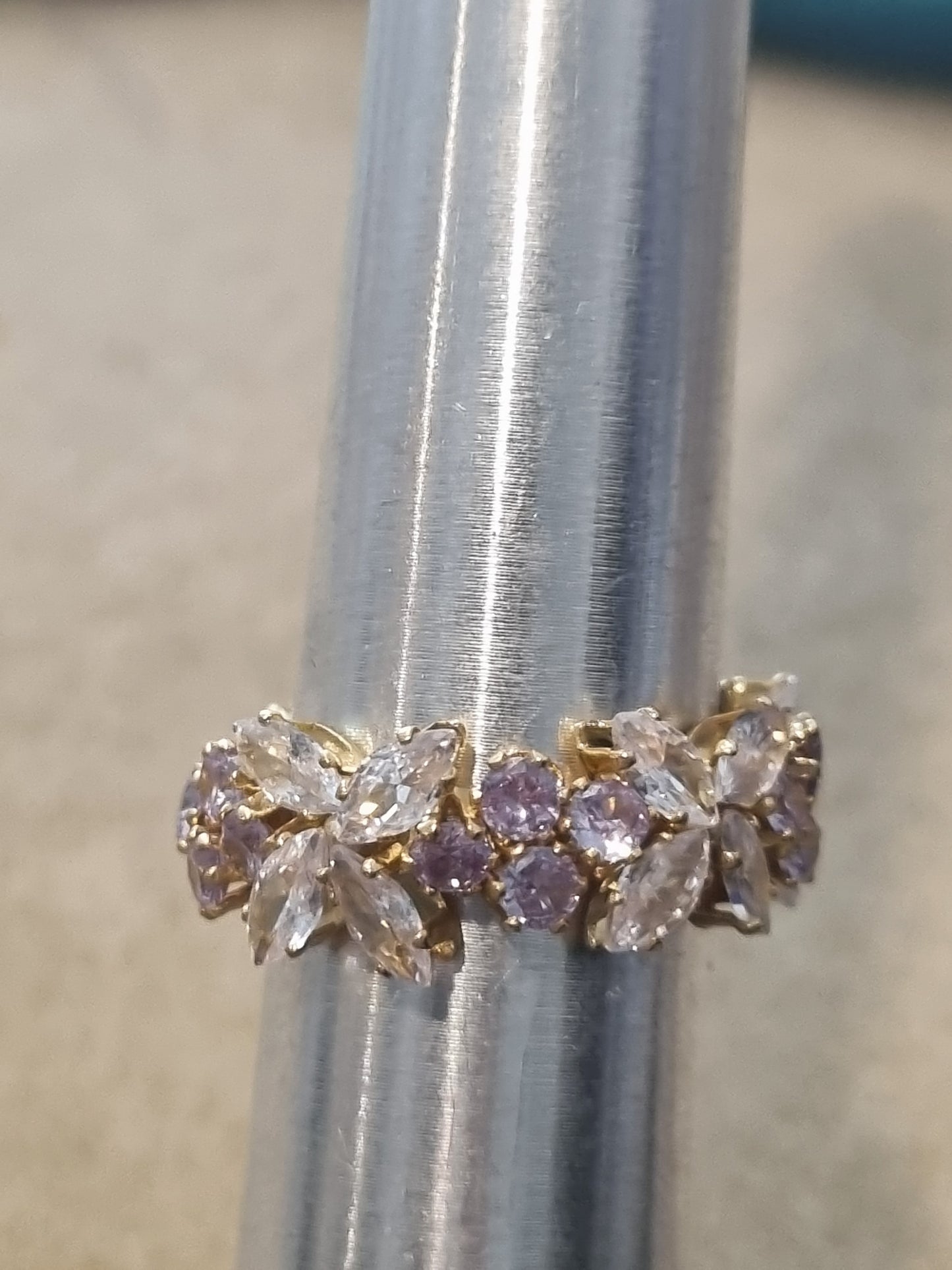 Beaded Crystal Rings