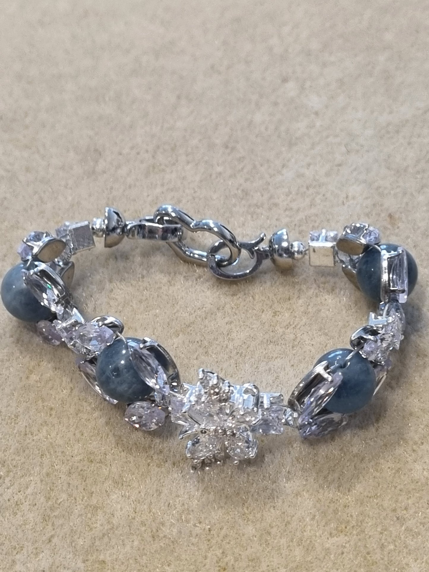 Crystal and Stone Bracelets