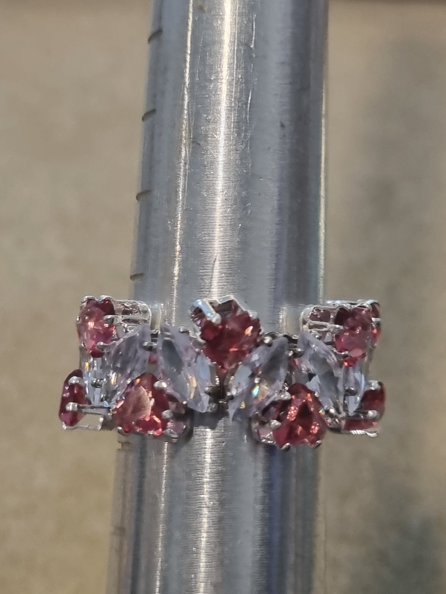 Beaded Crystal Rings