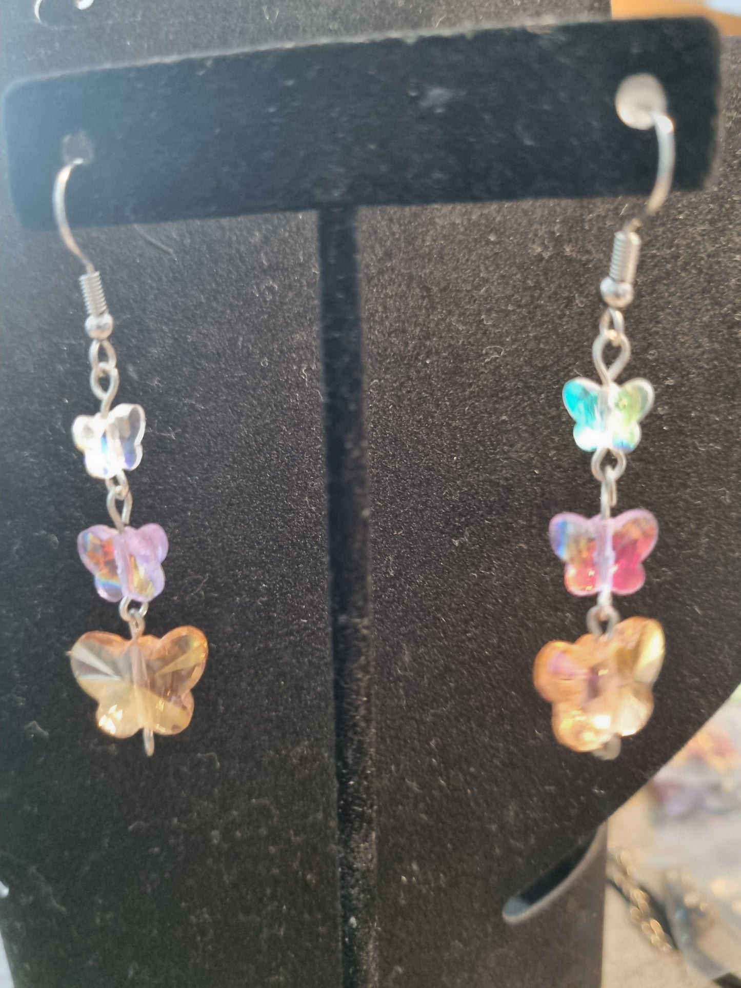 Suncatcher Butterfly Earrings