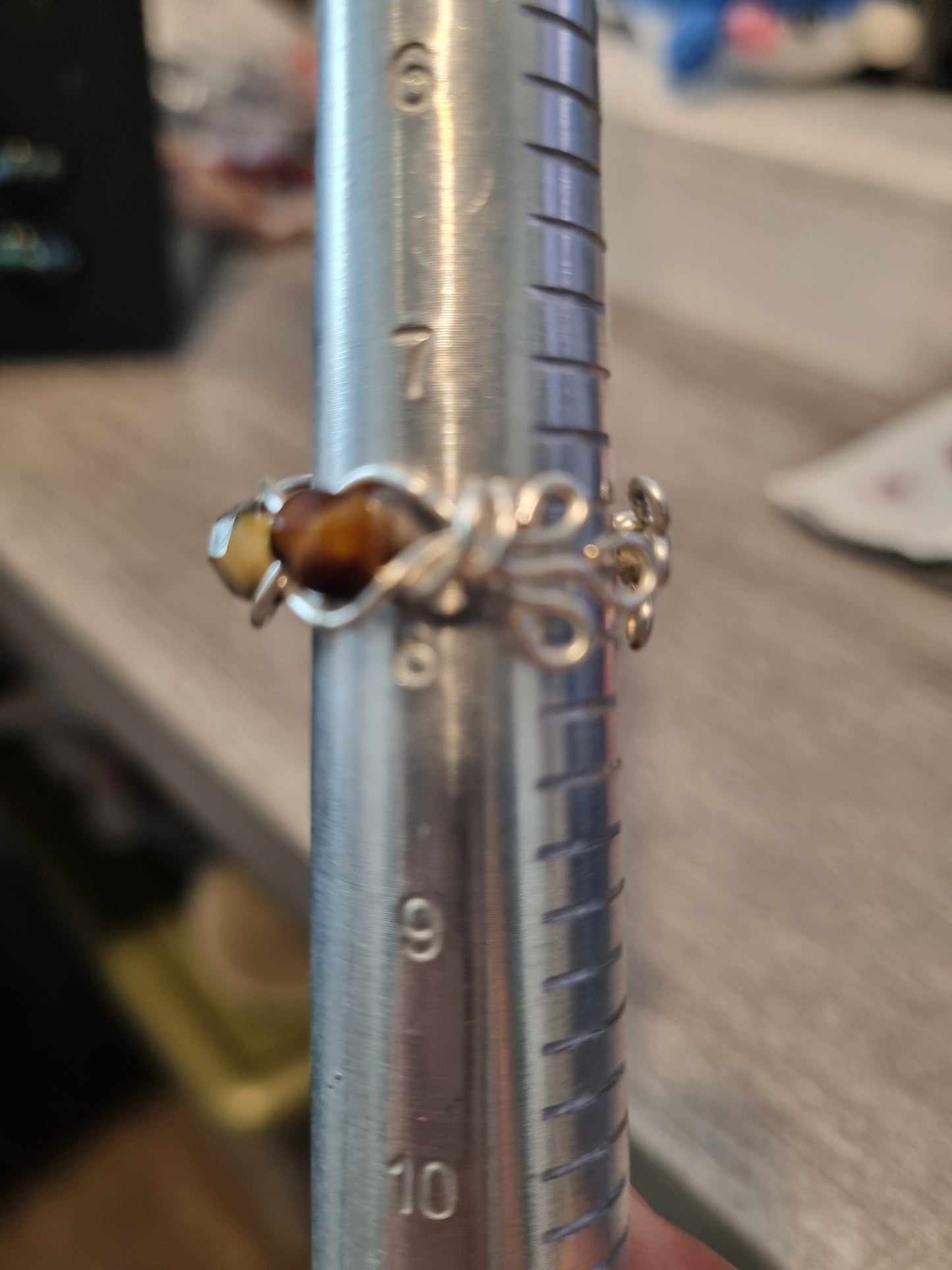 Braided Tiger Eye - Size 7.5 Adjustable