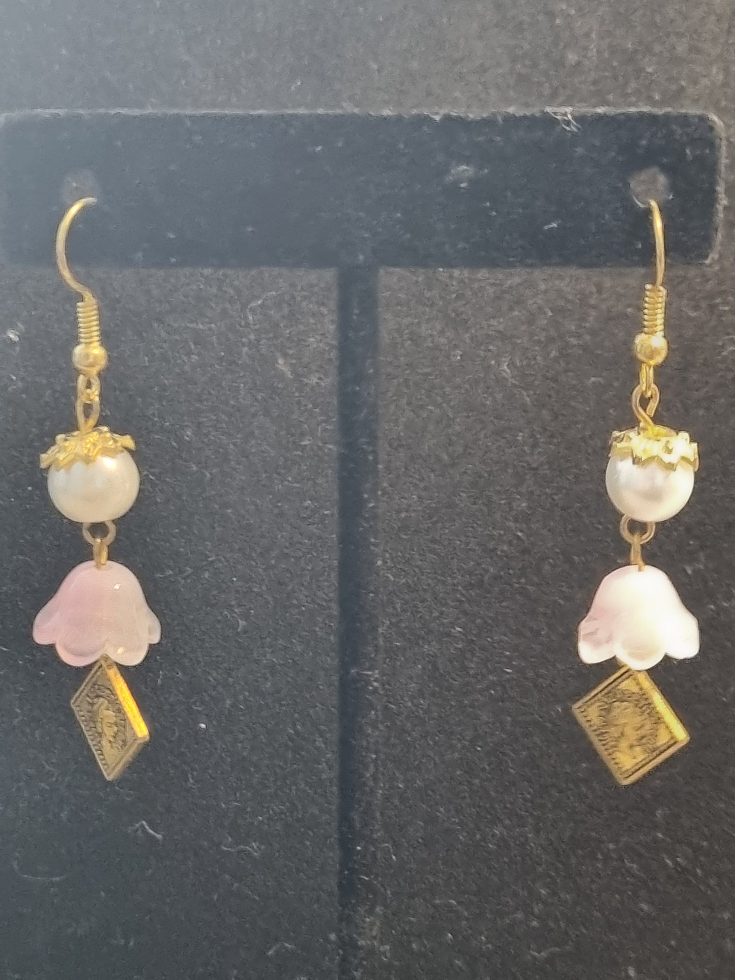 Double Flower Earrings