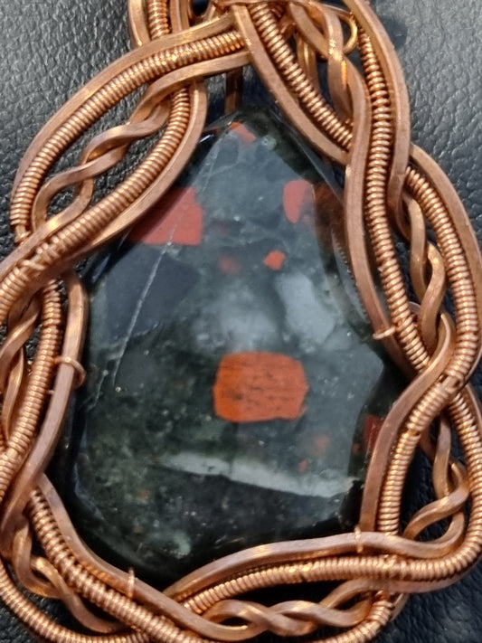Bloodstone Pendant