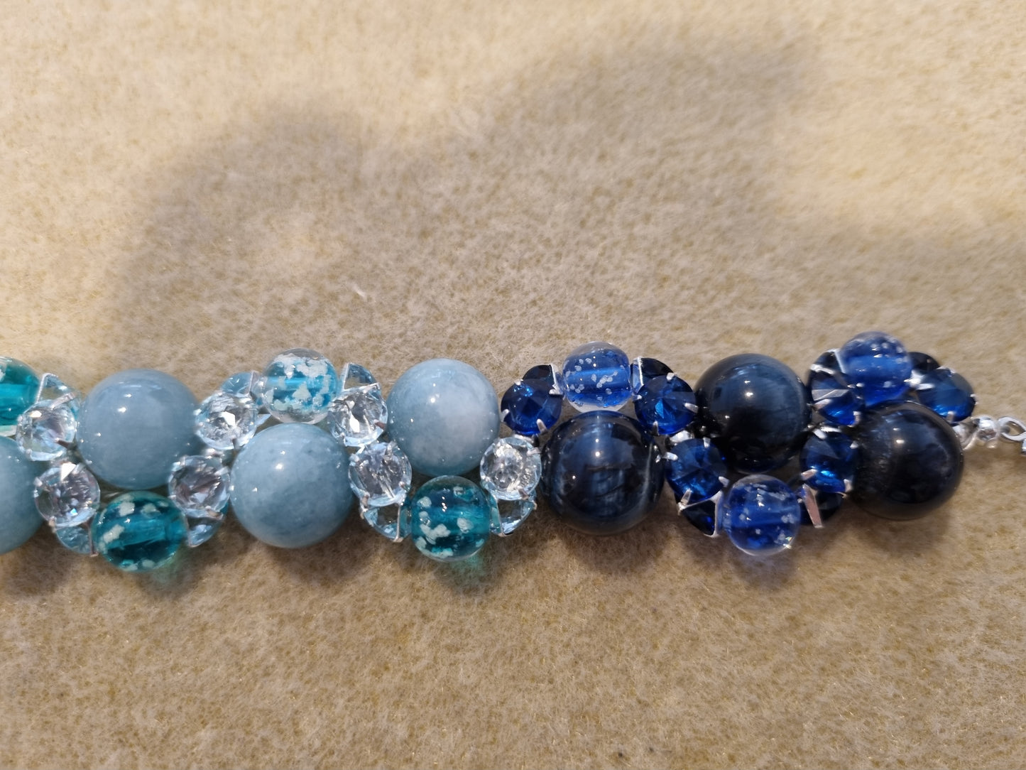 Crystal and Stone Bracelets