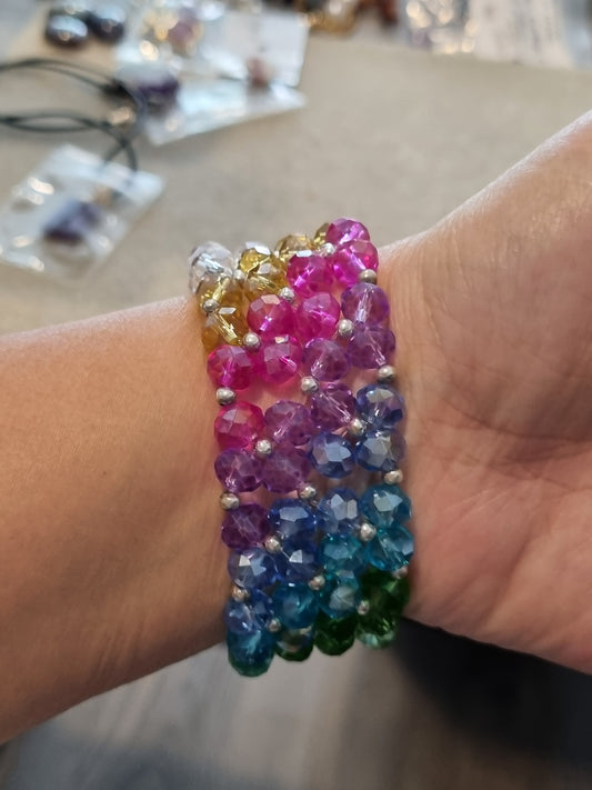 Glass Bead Cuff