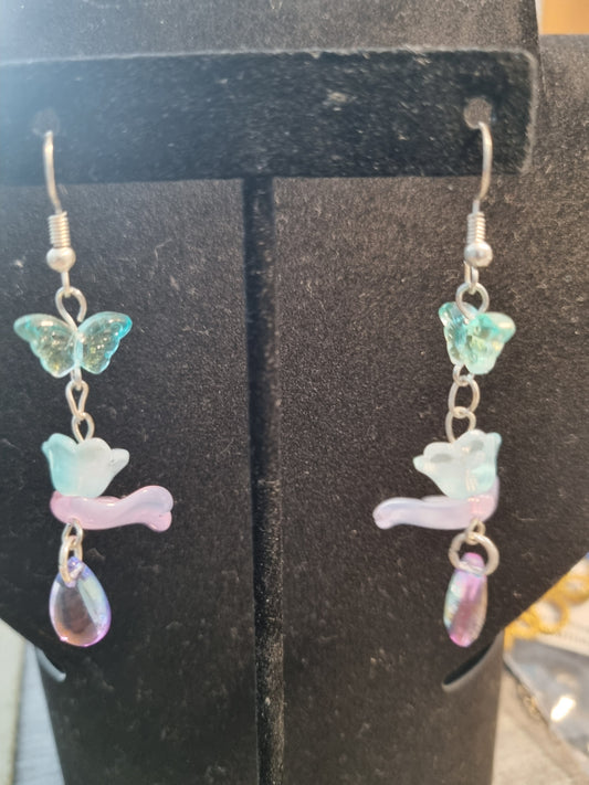 Butterfly on Flowers