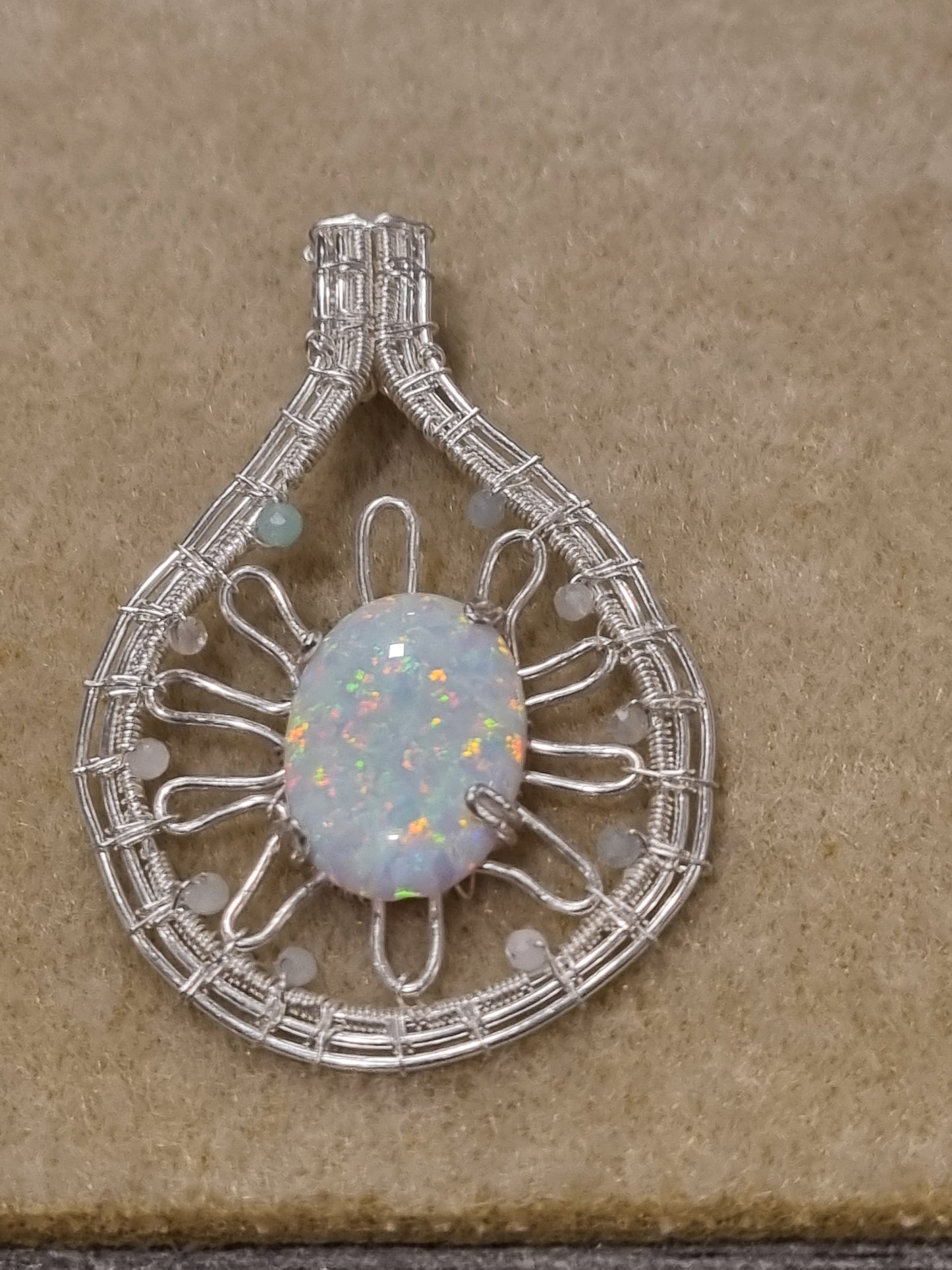 Star Rise Opal Pendant