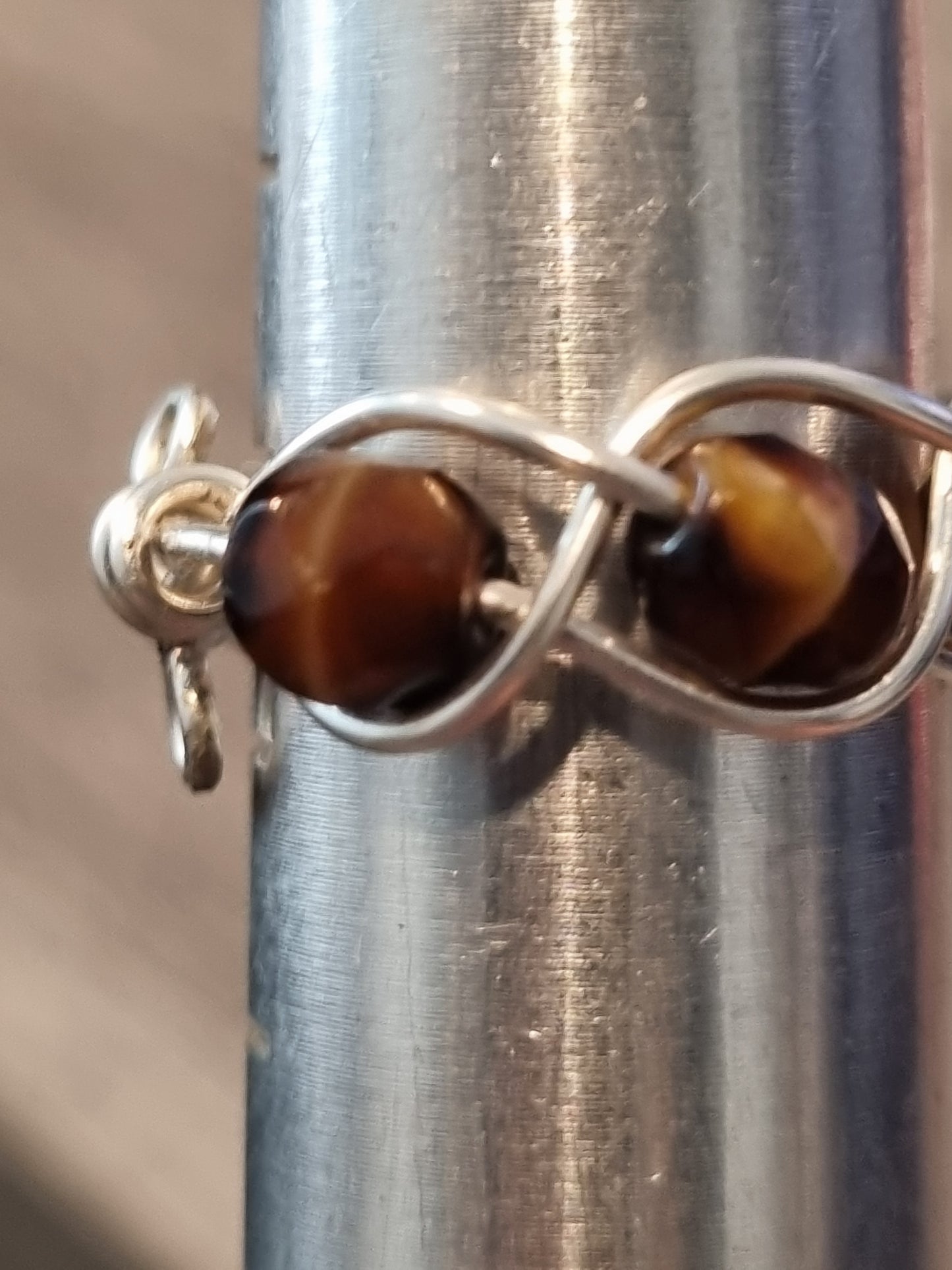 Braided Tiger Eye - Size 7.5 Adjustable