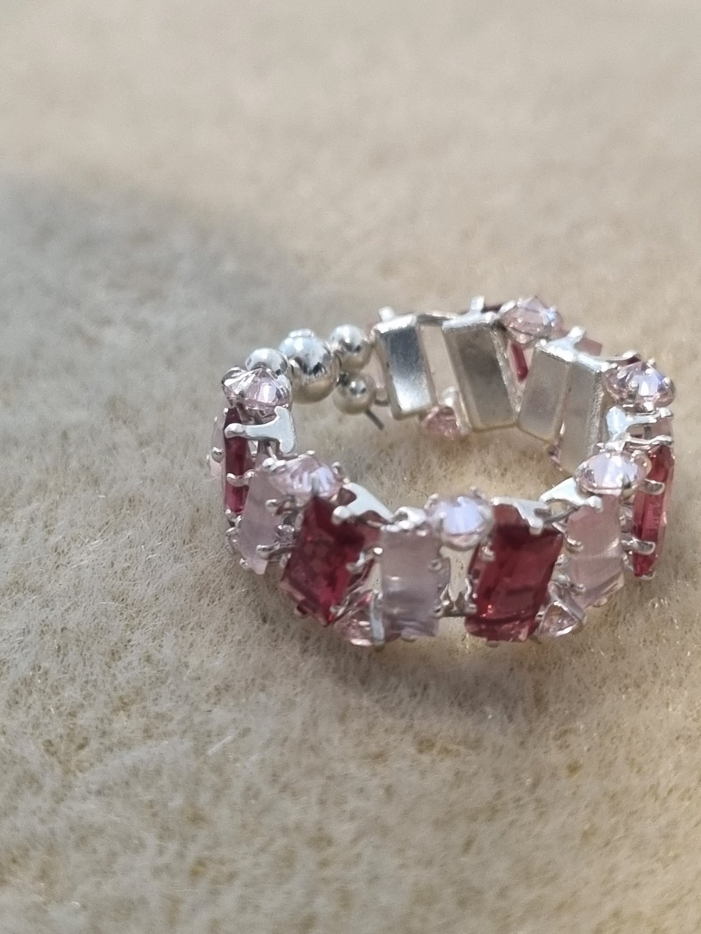 Beaded Crystal Rings