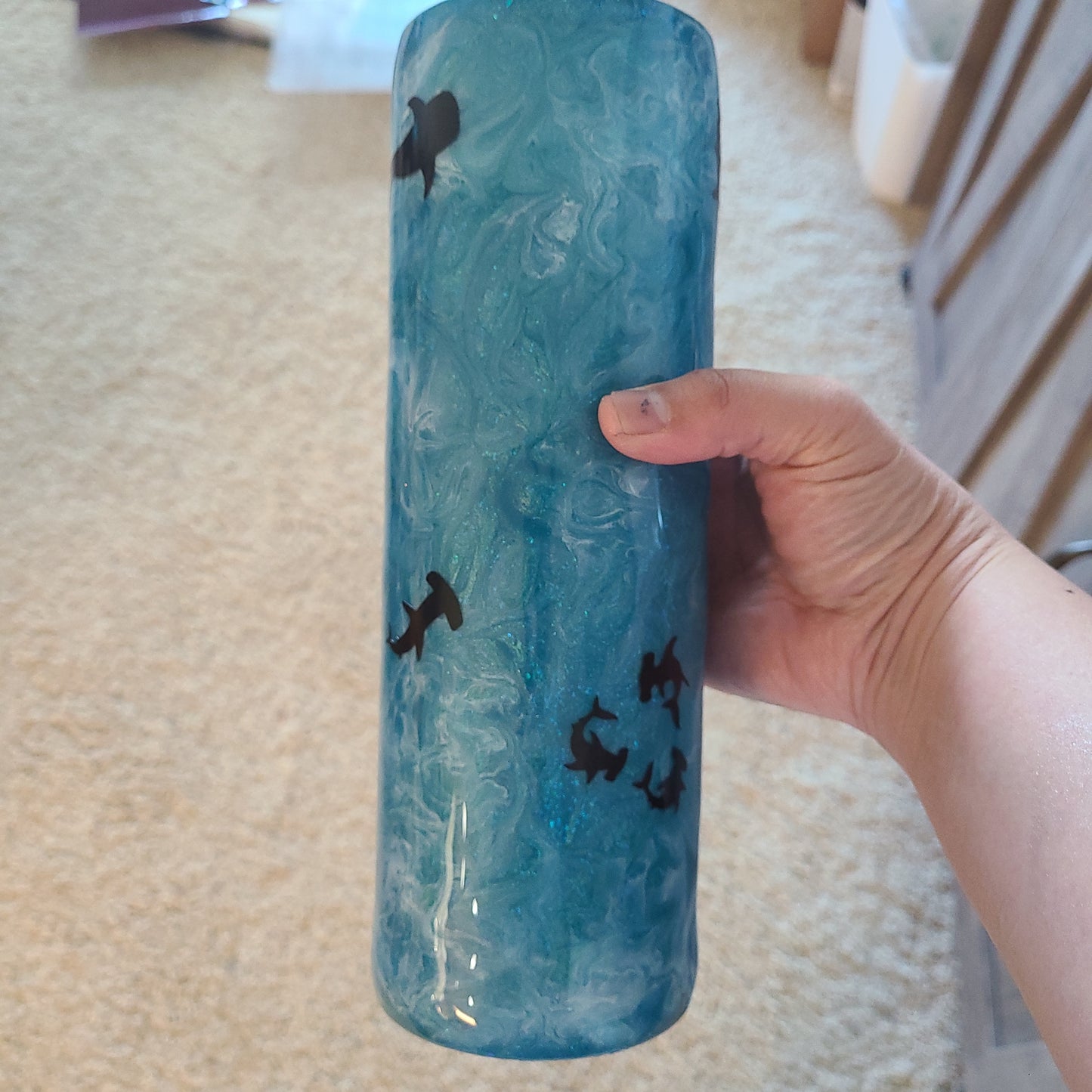 Shark Tumbler - Swirl