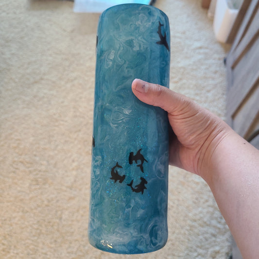 Shark Tumbler - Swirl