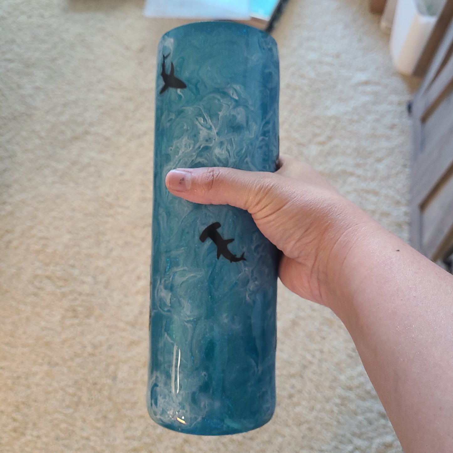 Shark Tumbler - Swirl