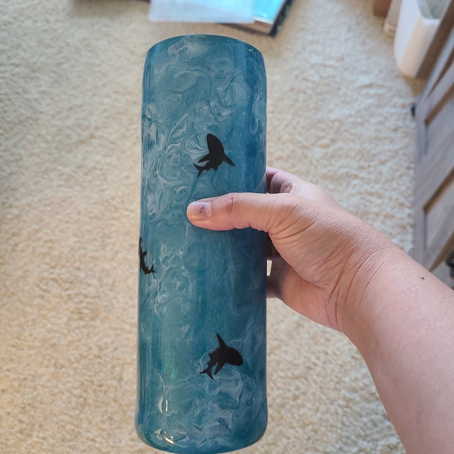 Shark Tumbler - Swirl