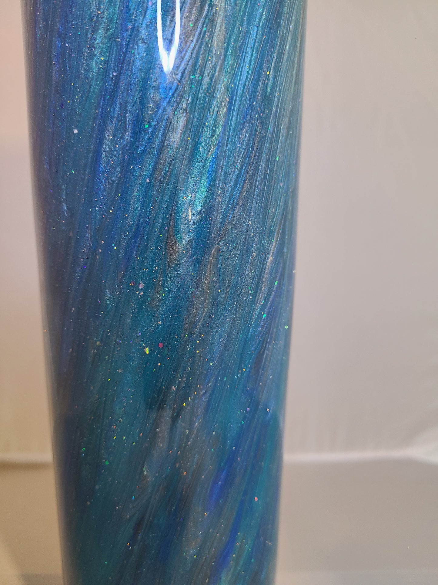 Blue, Teal and Gray - Hatching