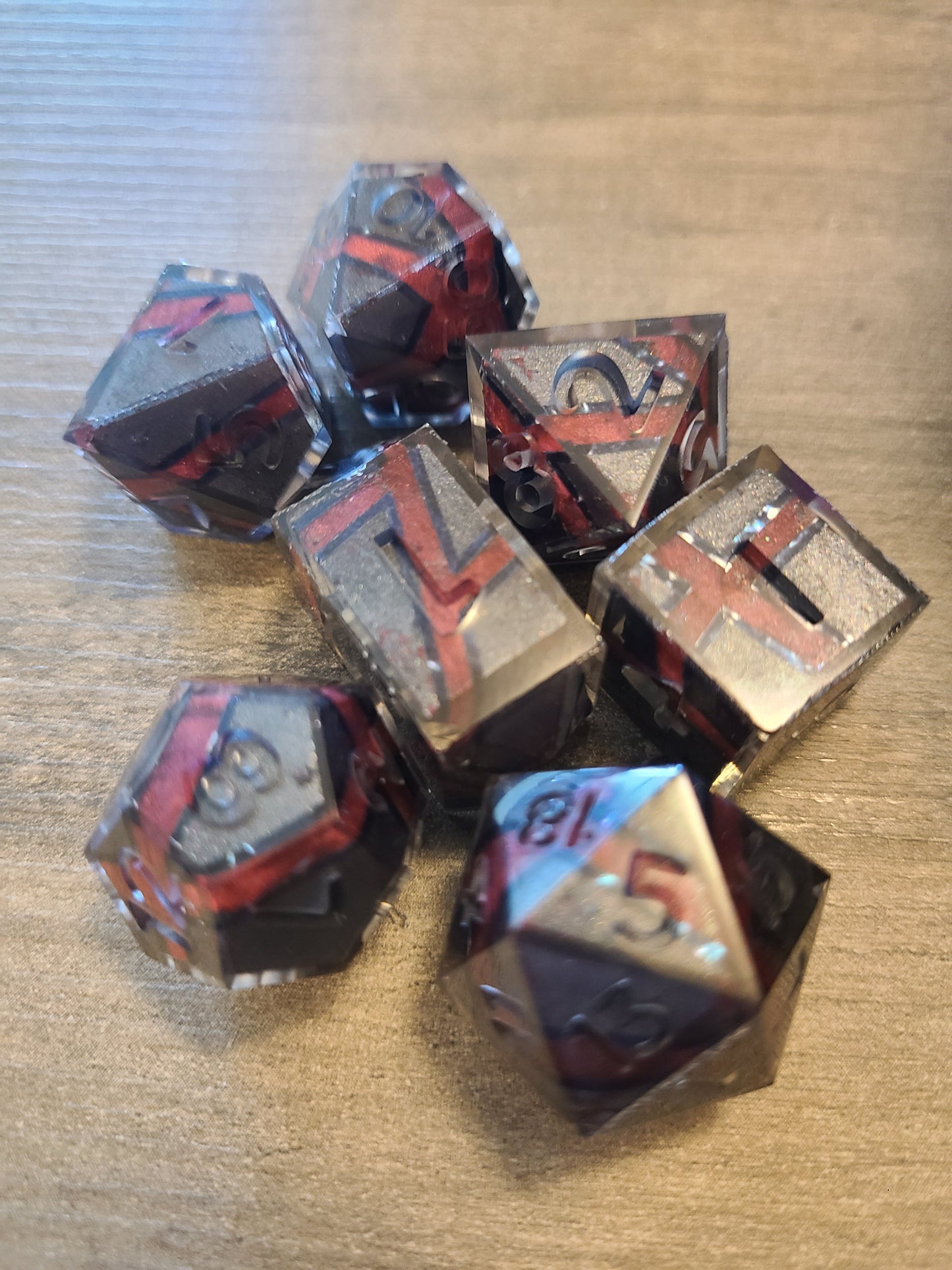 Paladin Inspired - Shattered Glass Dice