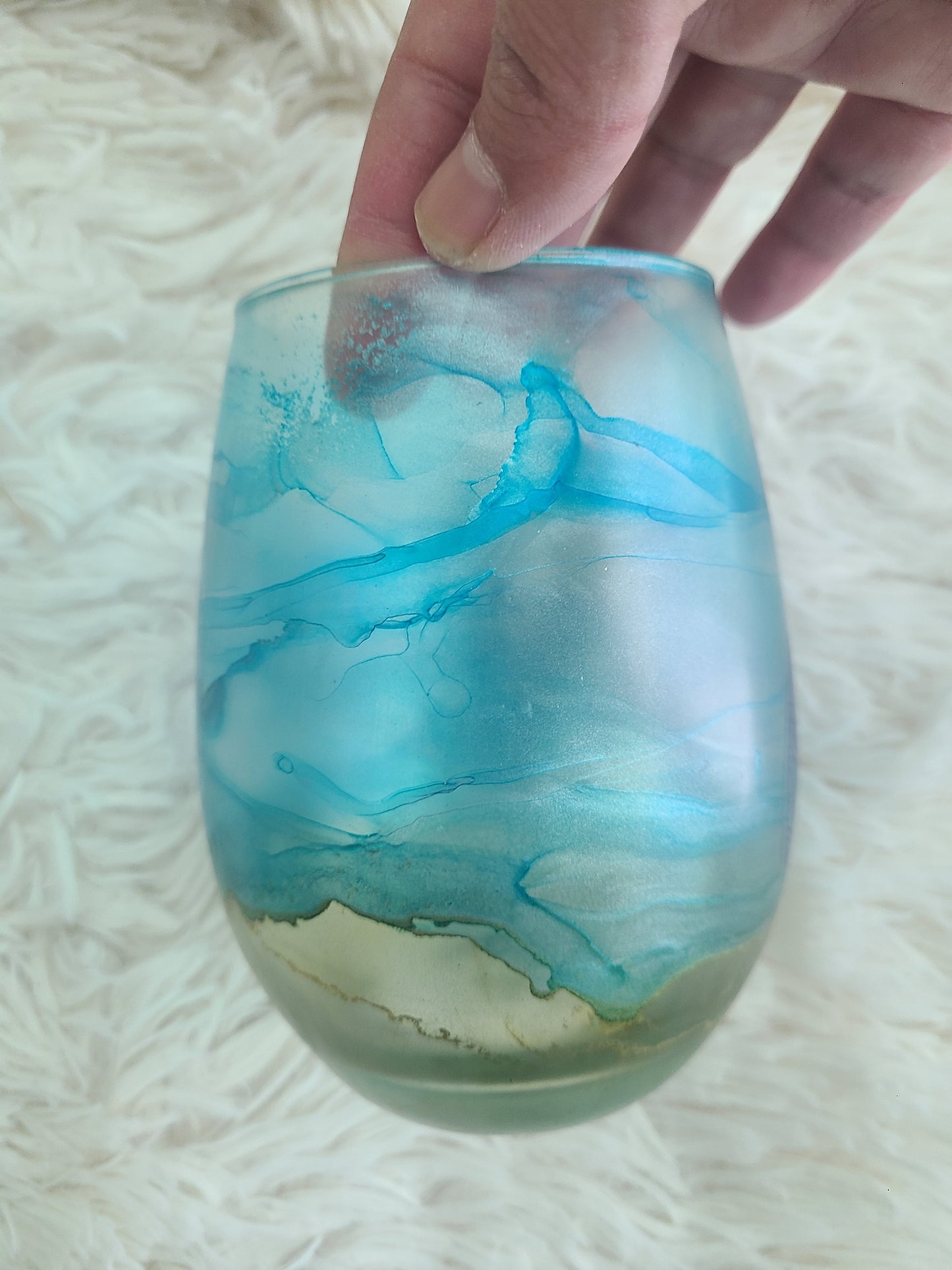 Beach Turtle Wine Glasses - Set of 2